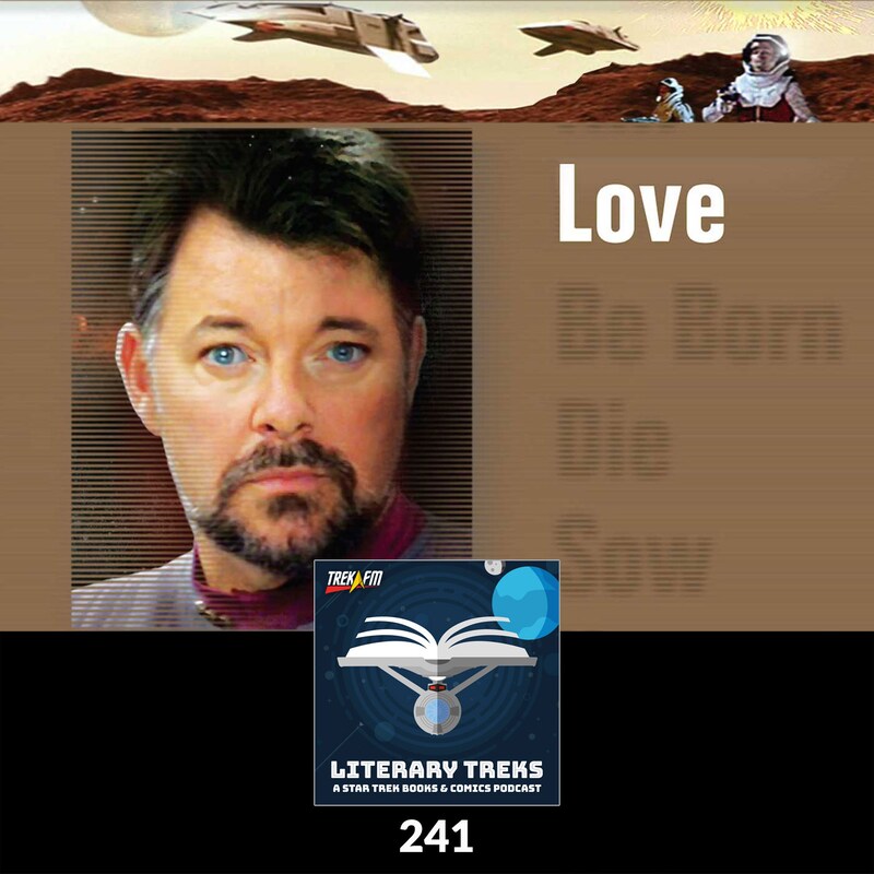 Artwork for podcast Literary Treks: A Star Trek Books and Comics Podcast