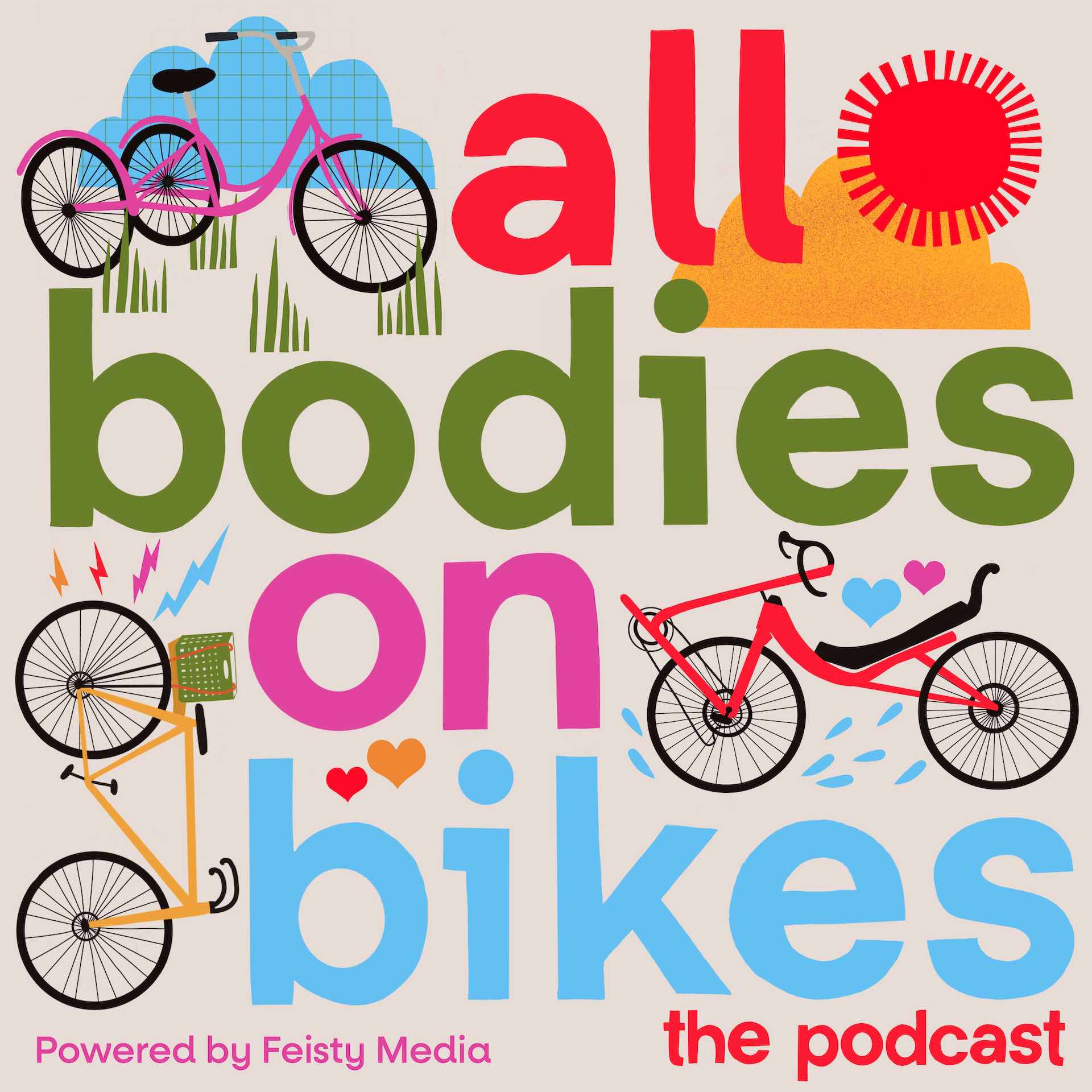 Artwork for podcast All Bodies on Bikes