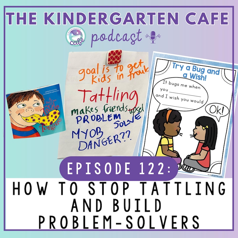 Artwork for podcast Kindergarten Cafe Podcast: Simple Tips for Teaching Kindergarten