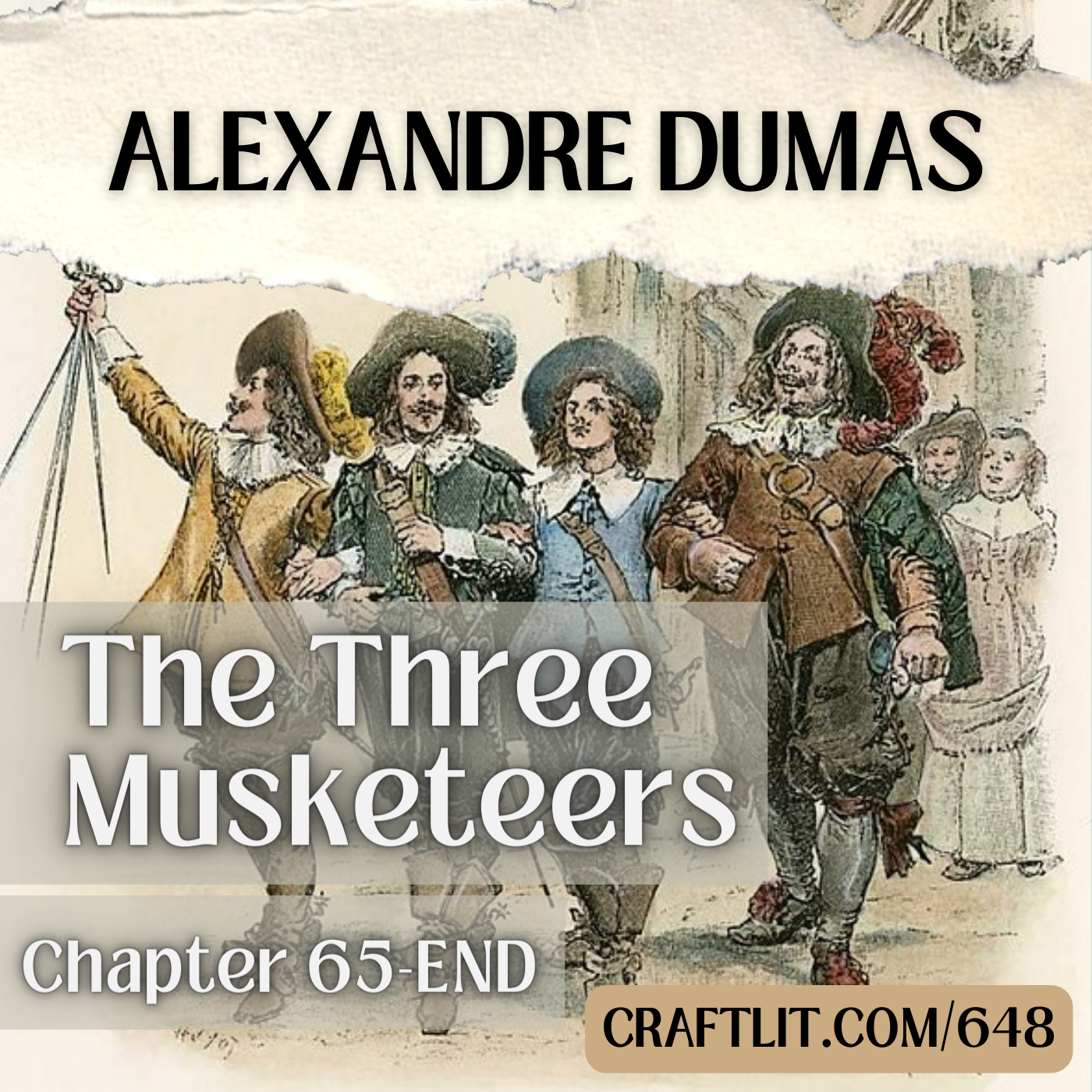 648: Chs 65-67 — The Three Musketeers (End of Book) episode artwork