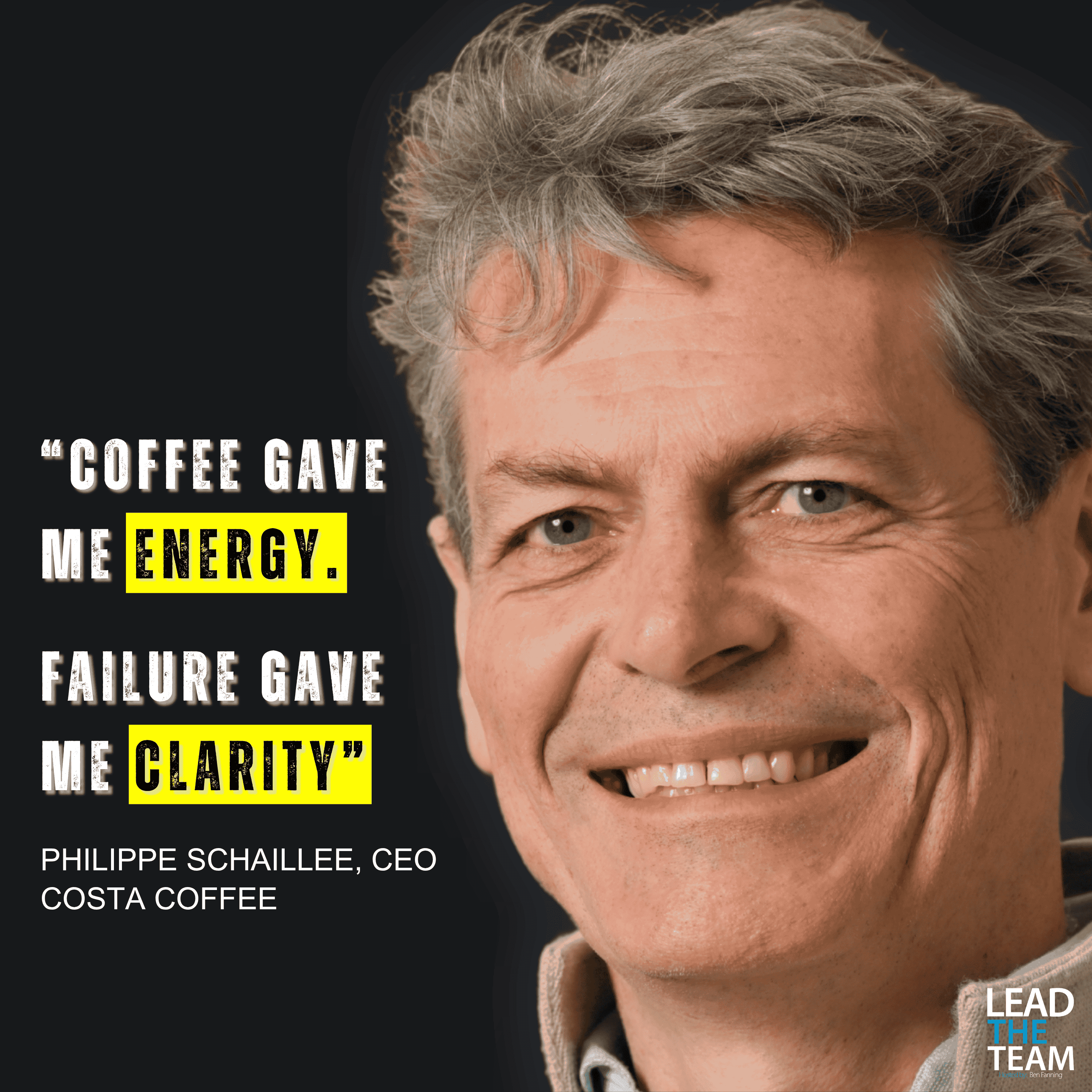 CEO of the #2 Coffee Chain in the World (Costa Coffe's Philippe Schaillee)