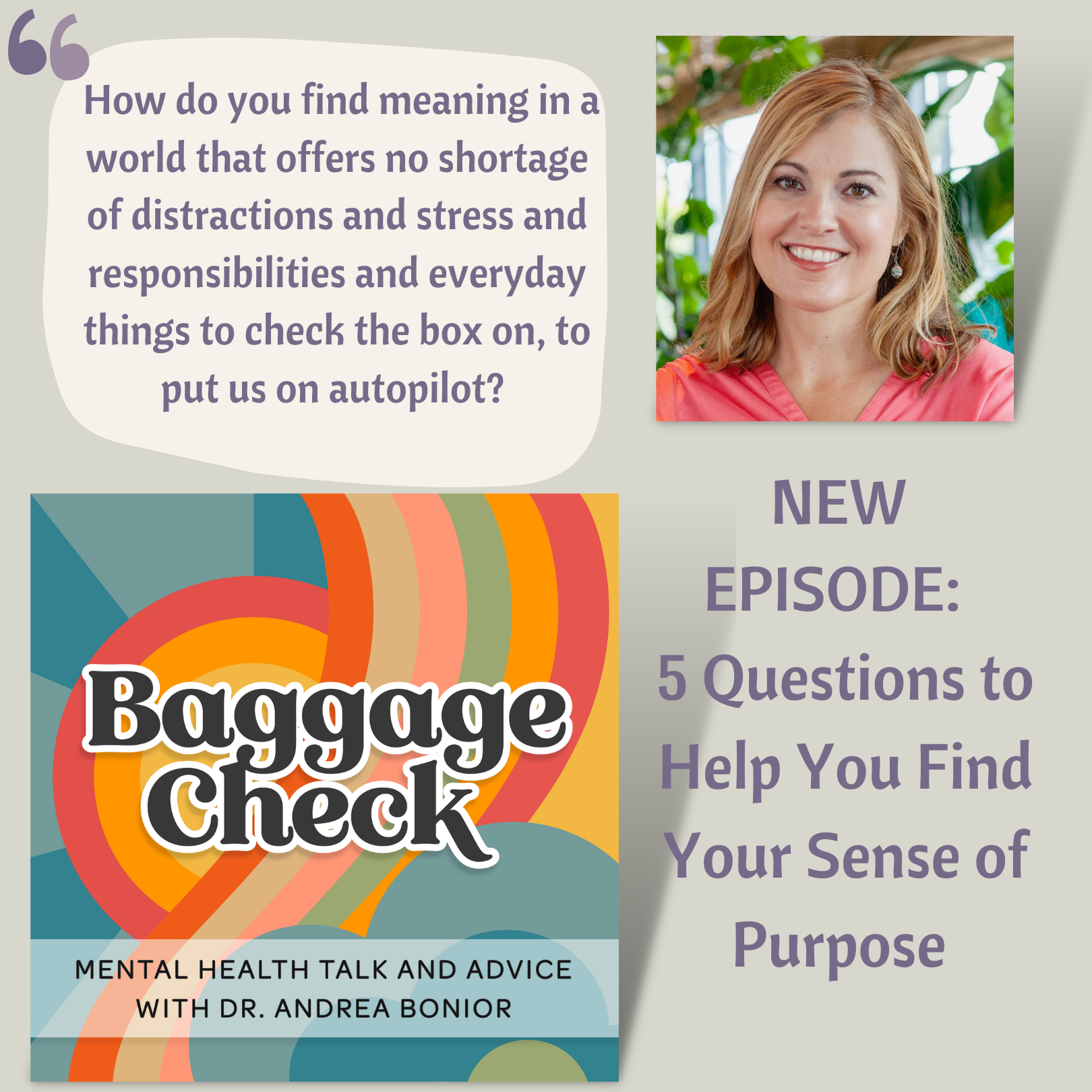 Artwork for podcast Baggage Check: Mental Health Talk and Advice