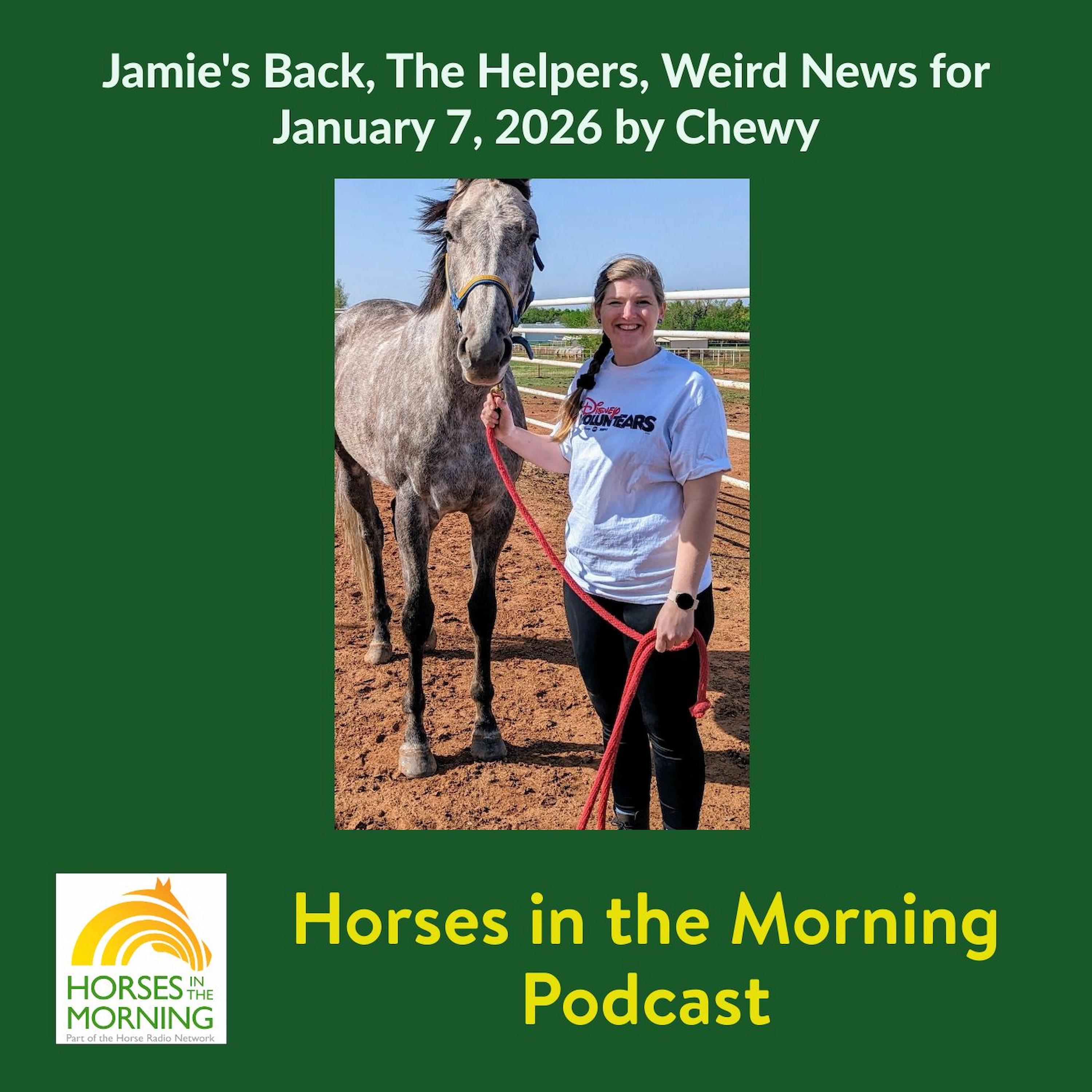Jamie's Back, The Helpers, Weird News for January 7, 2026 by Chewy