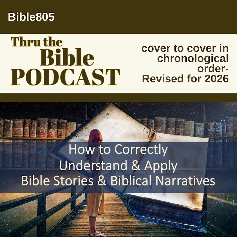 Artwork for podcast Thru the Bible, cover to cover in chronological order