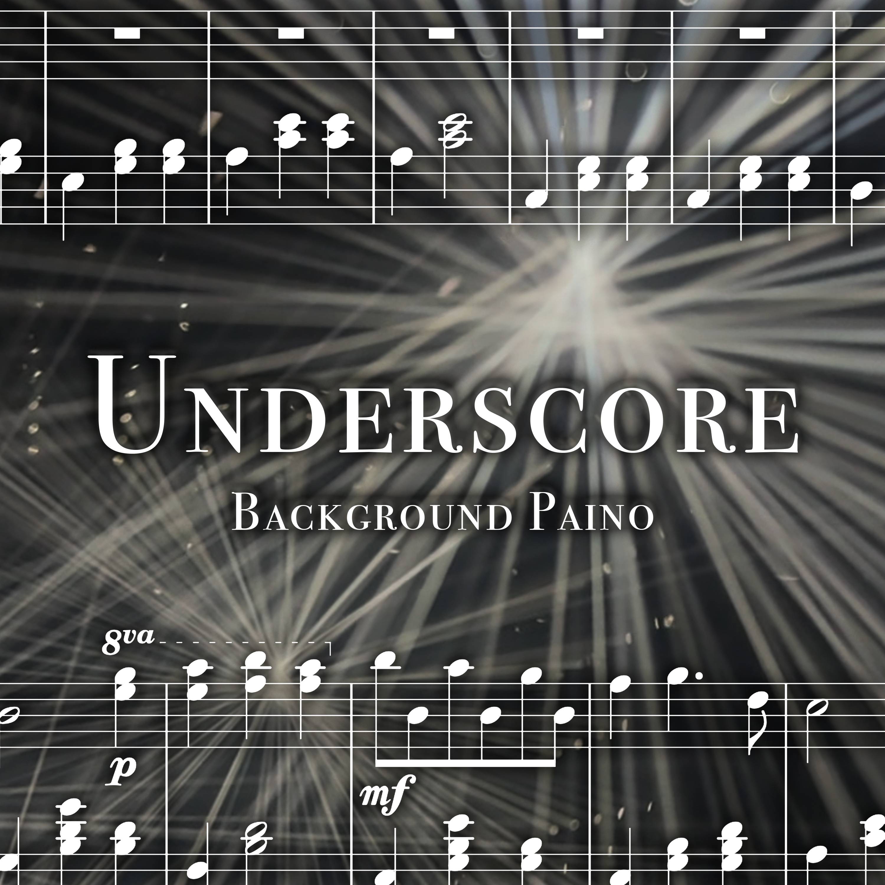 Underscore Background Piano with White Noise - 4 Hours - "Mount Moon" episode artwork