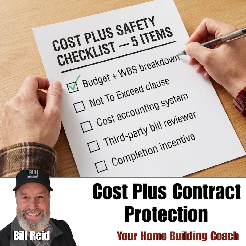 Artwork for podcast Your Home Building Coach with Bill Reid