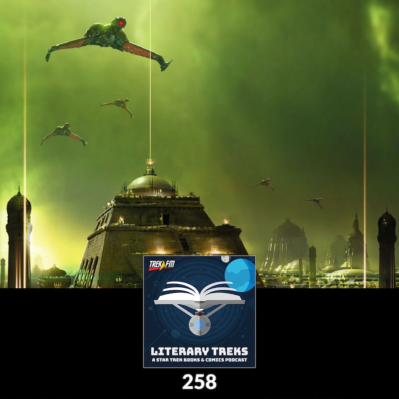 Artwork for podcast Literary Treks: A Star Trek Books and Comics Podcast