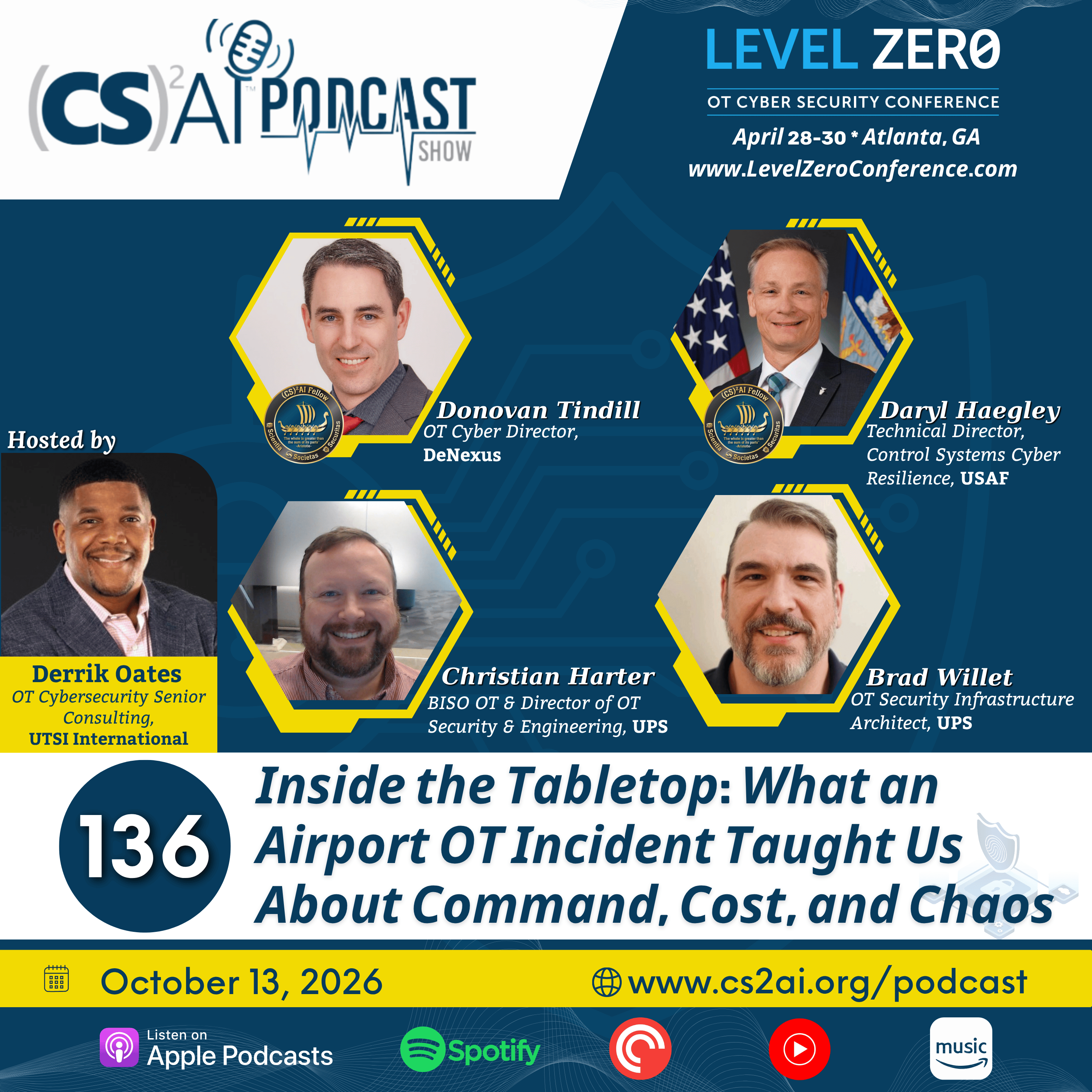 136: Inside the Tabletop: What an Airport OT Incident Taught Us About Command, Cost, and Chaos