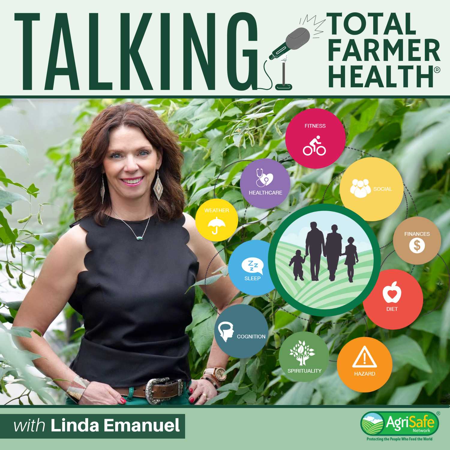 Artwork for podcast AgriSafe Talking Total Farmer Health