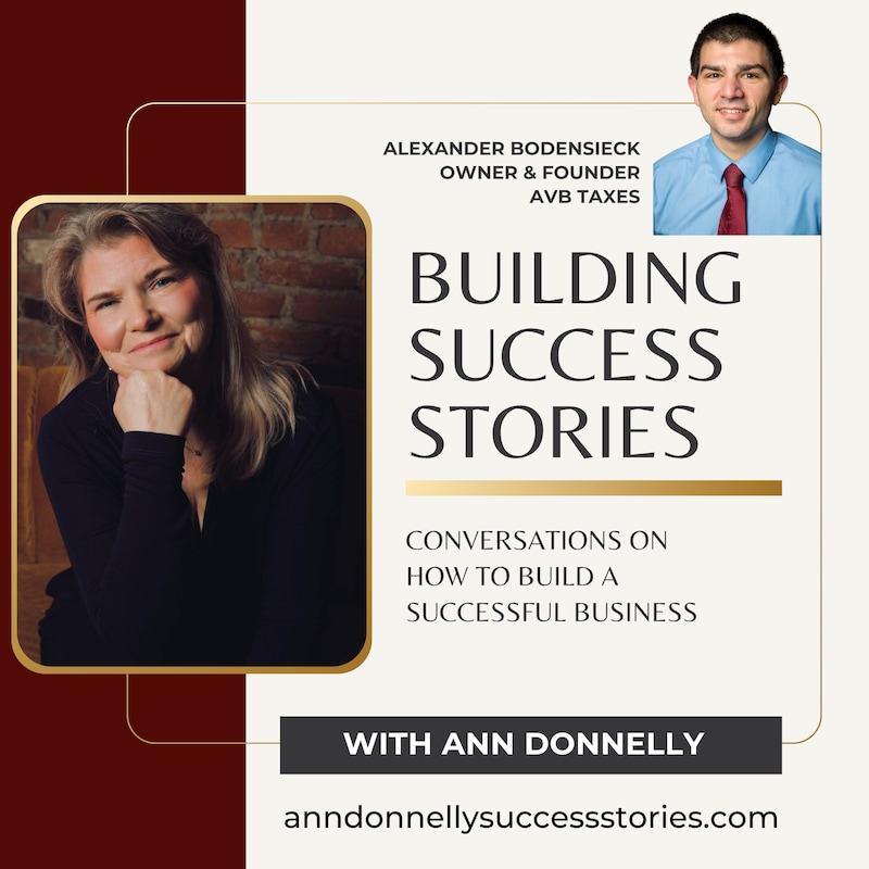 Artwork for podcast Building Success Stories with Ann Donnelly