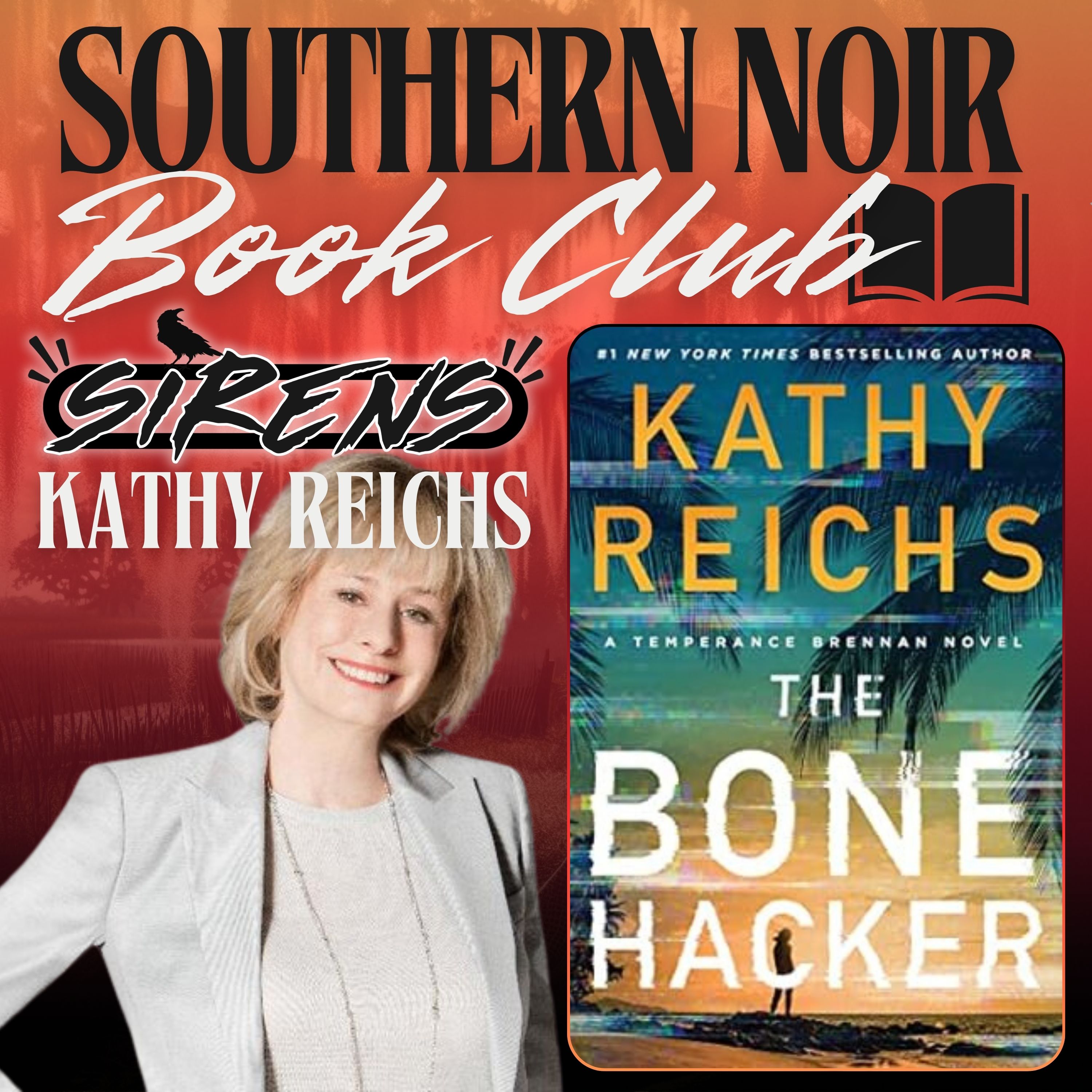cover of episode Southern Noir Book Club | Kathy Reichs - The Bone Hacker