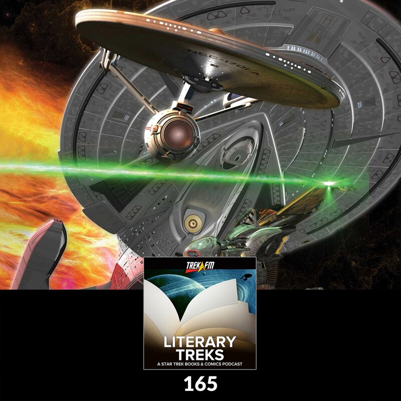 Artwork for podcast Literary Treks: A Star Trek Books and Comics Podcast