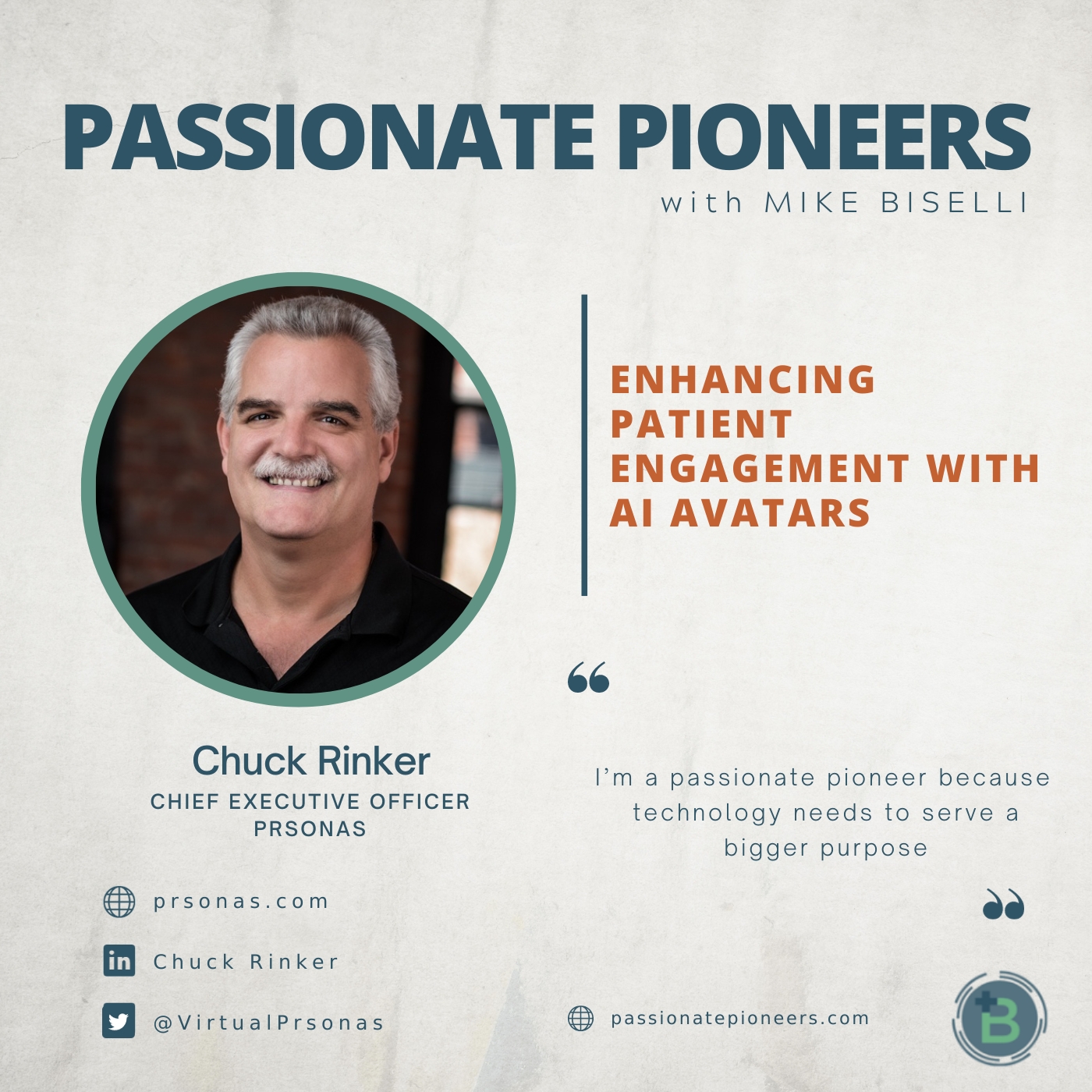 Enhancing Patient Engagement with AI Avatars with Chuck Rinker
