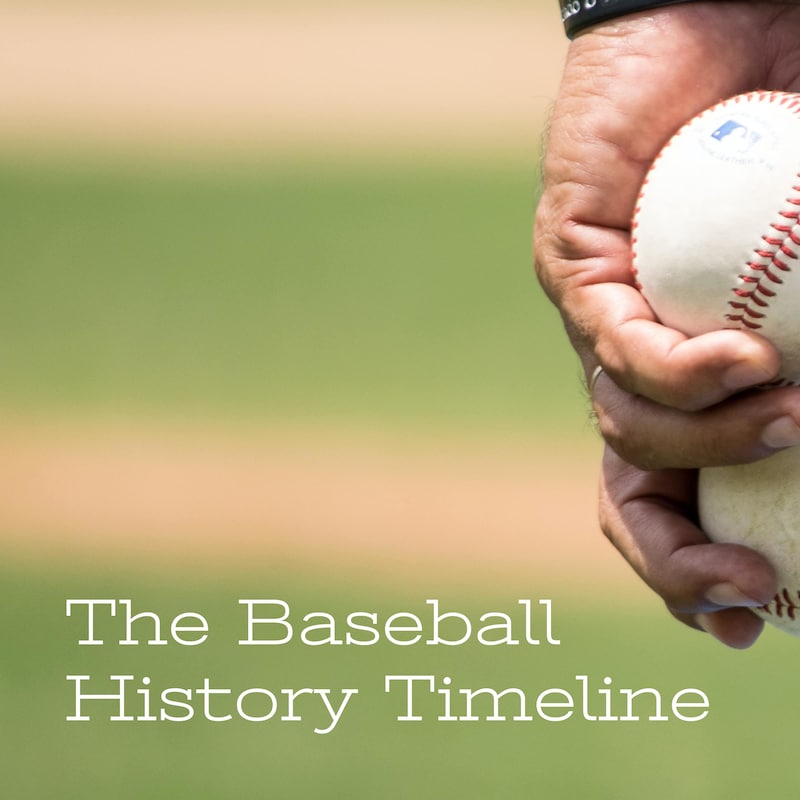 Artwork for podcast The Baseball History Timeline: The Story of America’s Pastime