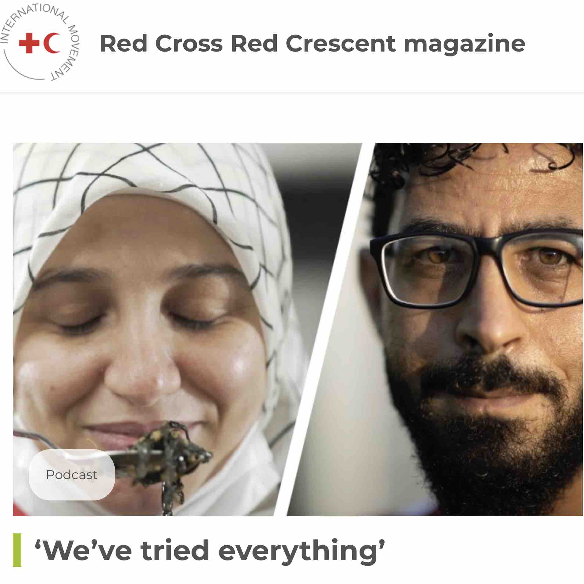 RCRC magazine podcast cover art