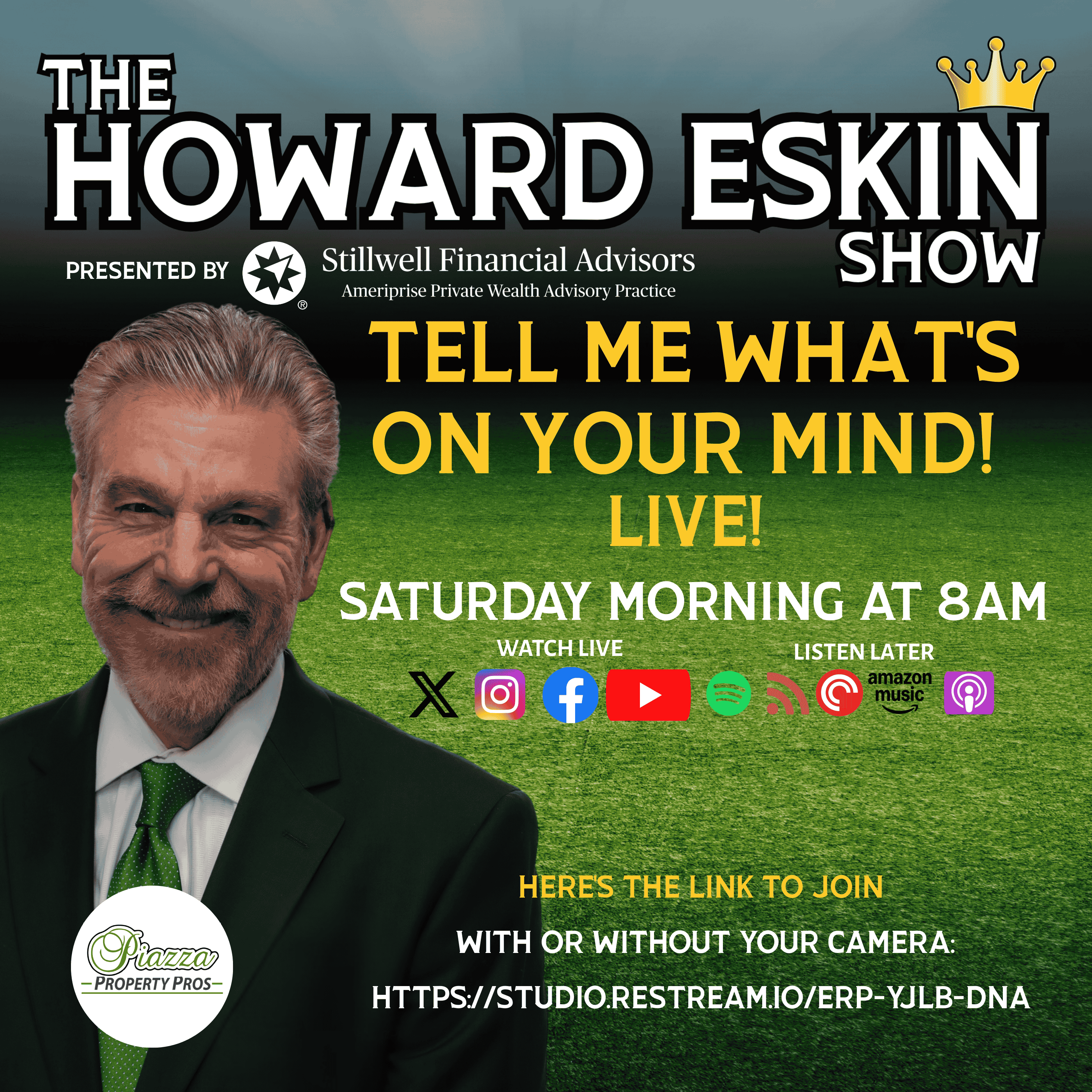 The Howard Eskin Show - #96 - Sports Talk with YOU! episode artwork