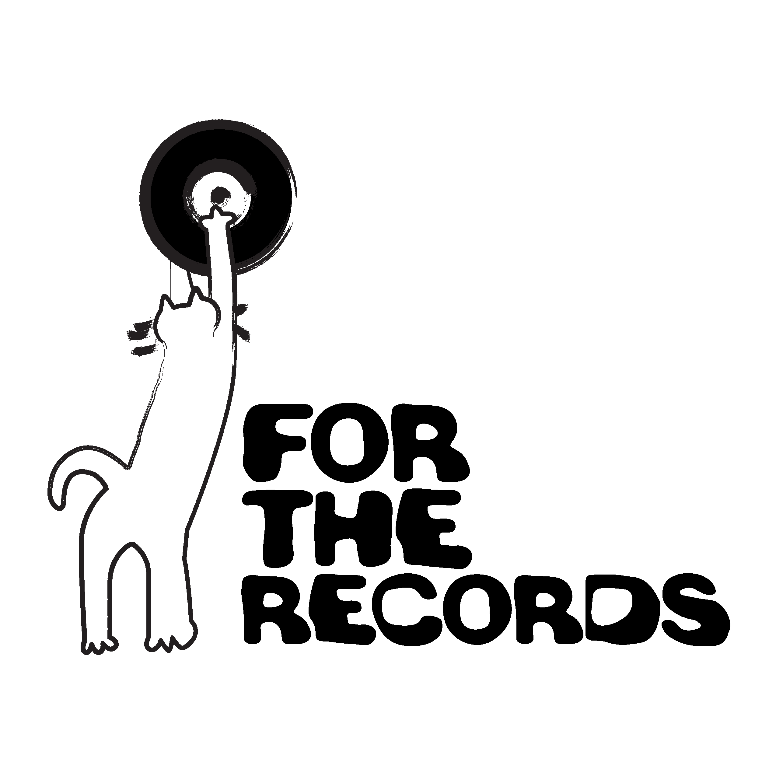 For the Records podcast artwork