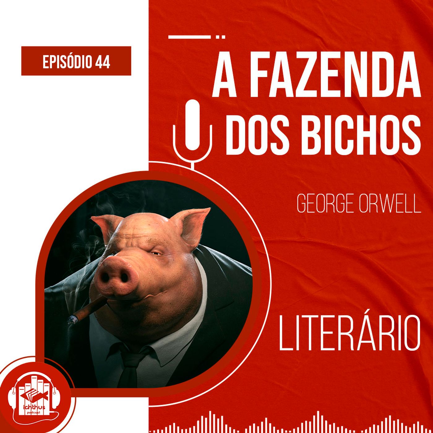 A fazenda dos bichos (George Orwell) | Literário episode artwork