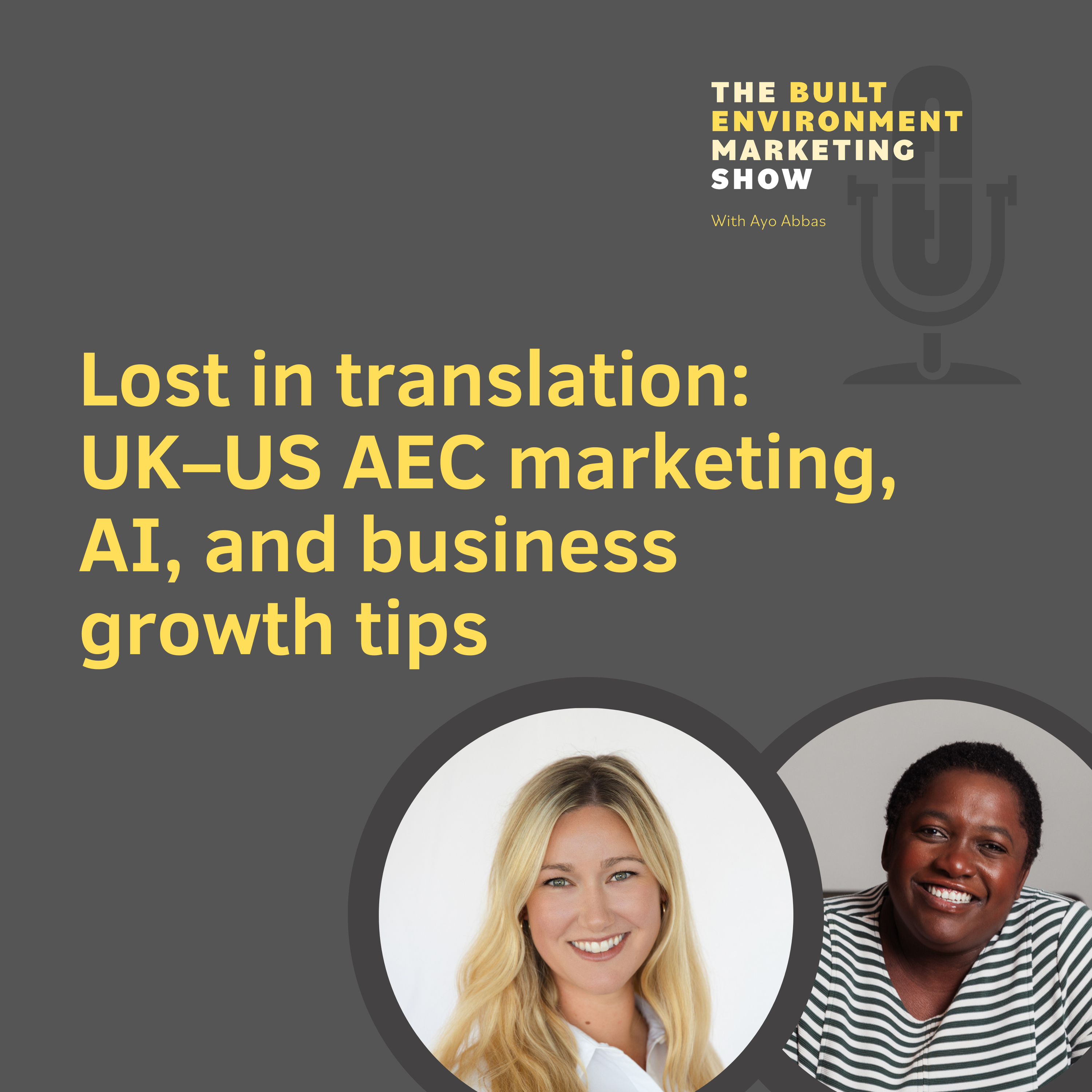 Artwork for podcast The Built Environment Marketing Show:  marketing strategies and tactics for architects and engineers