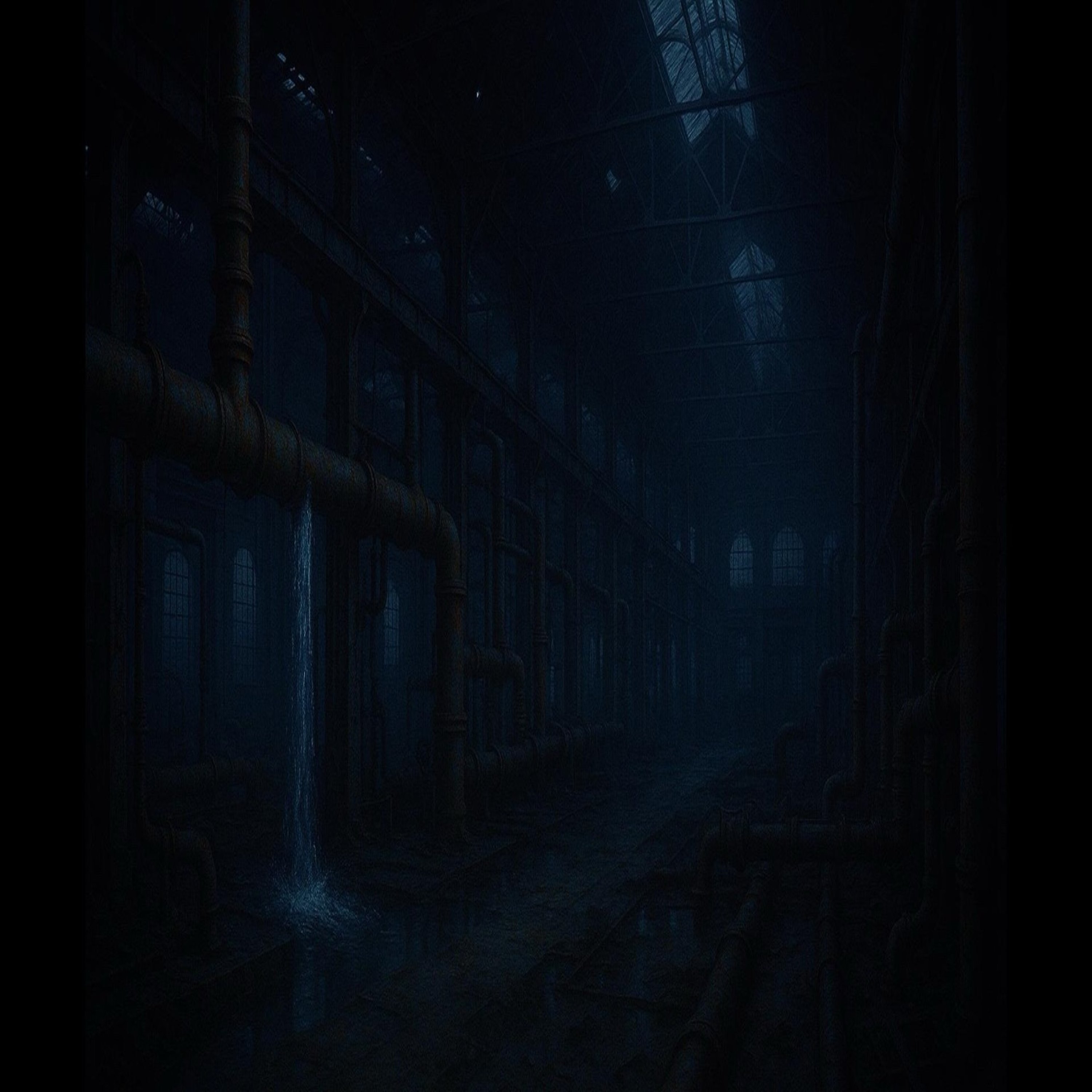 Abandoned Steel House Ambience | 2 Hours of Dark Industrial Soundscapes