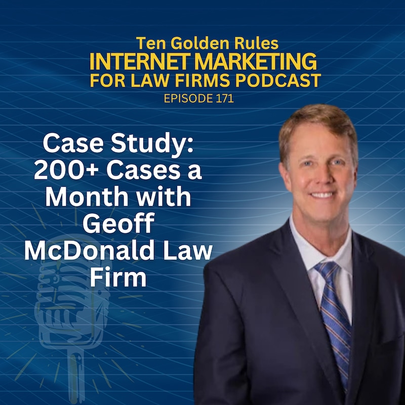 Artwork for podcast Ten Golden Rules Internet Marketing for Law Firms Podcast