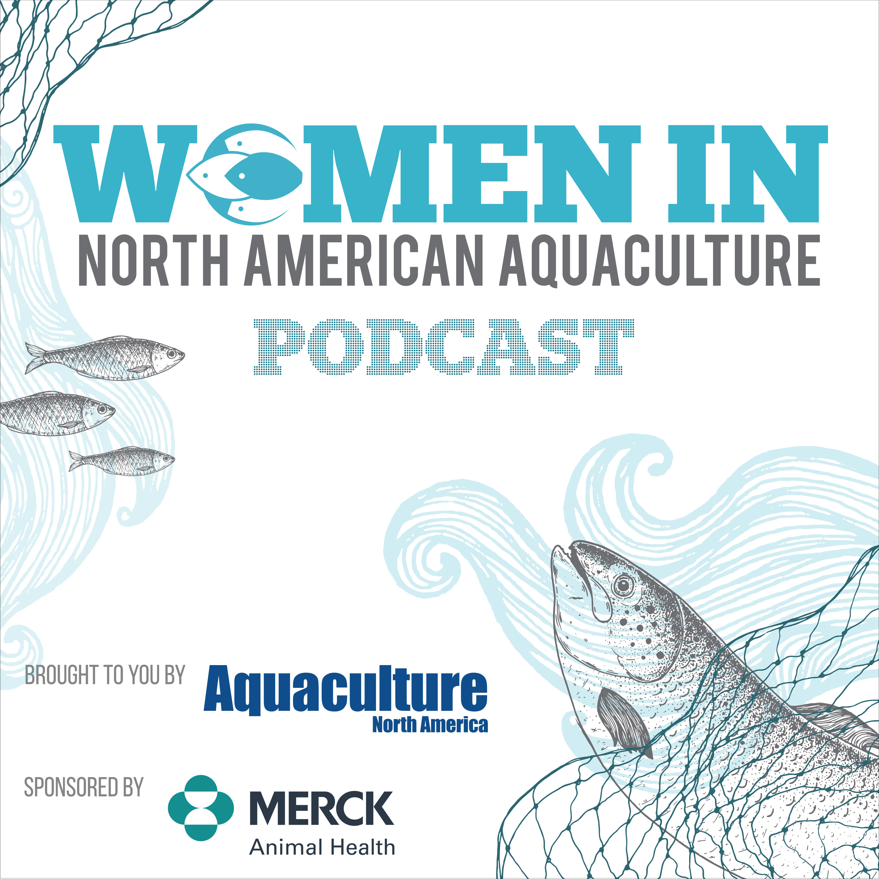 Artwork for podcast Women in North American Aquaculture