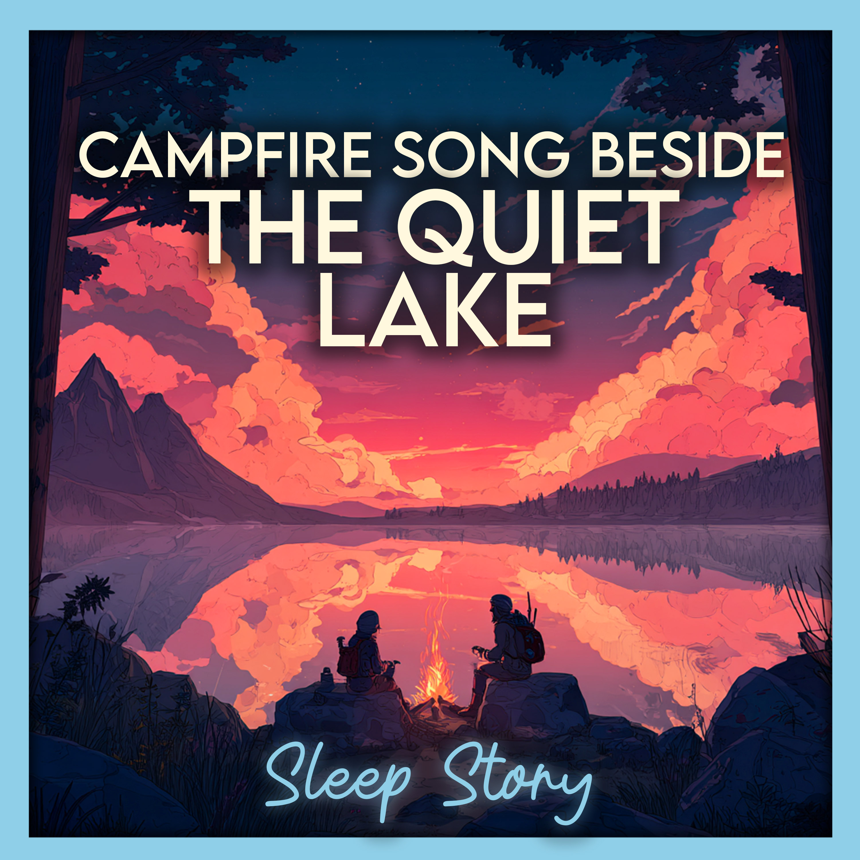 The Campfire Song by the Quiet Lake | Cozy Bedtime Story for Adults, Deep Sleep & Gentle Nature Sleep Aid Story