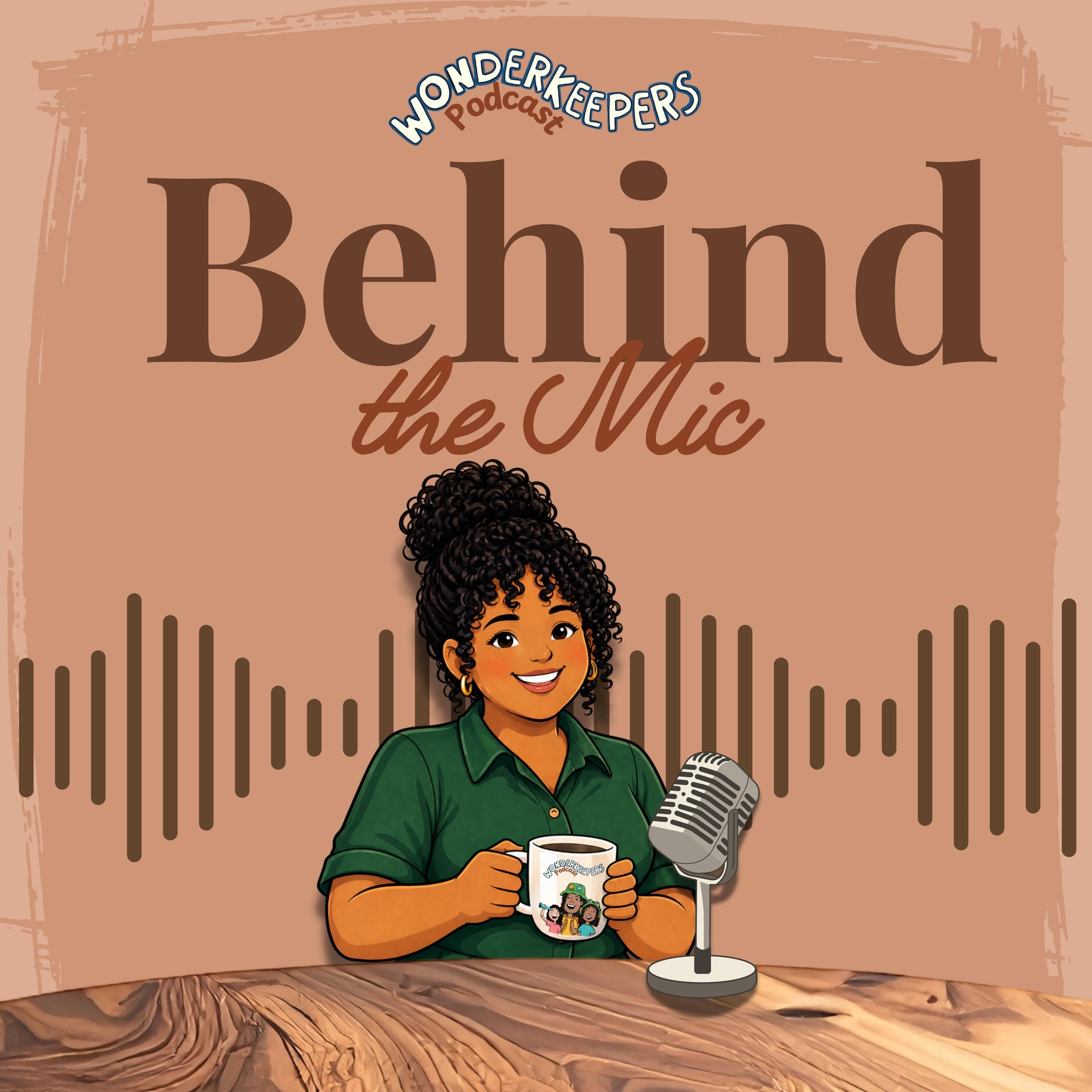 Artwork for Behind the Mic with Trixie | Faith & Motherhood
