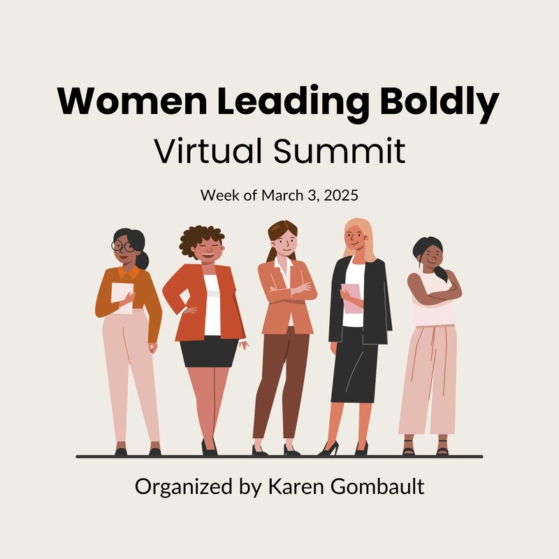 Artwork for podcast Women Leading Boldly Virtual Summit