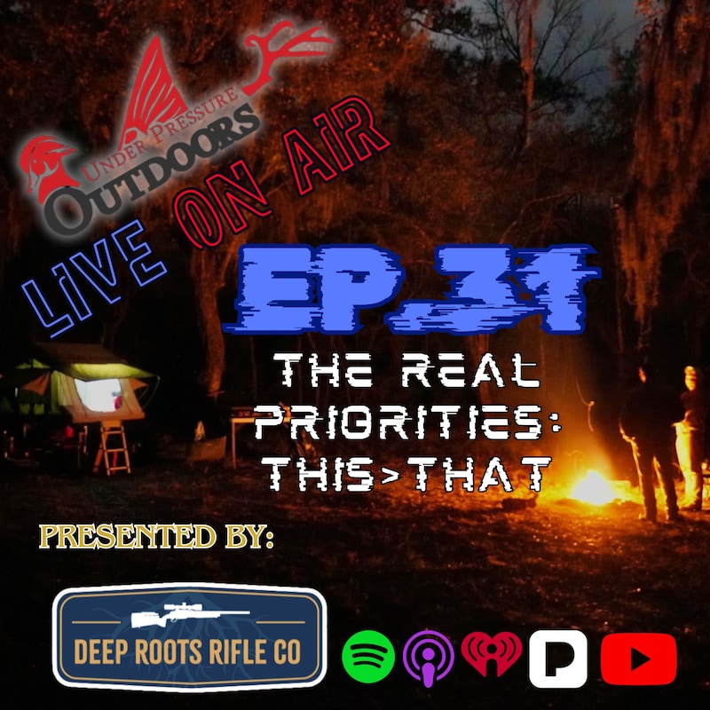 Artwork for podcast Under Pressure Outdoors Podcast