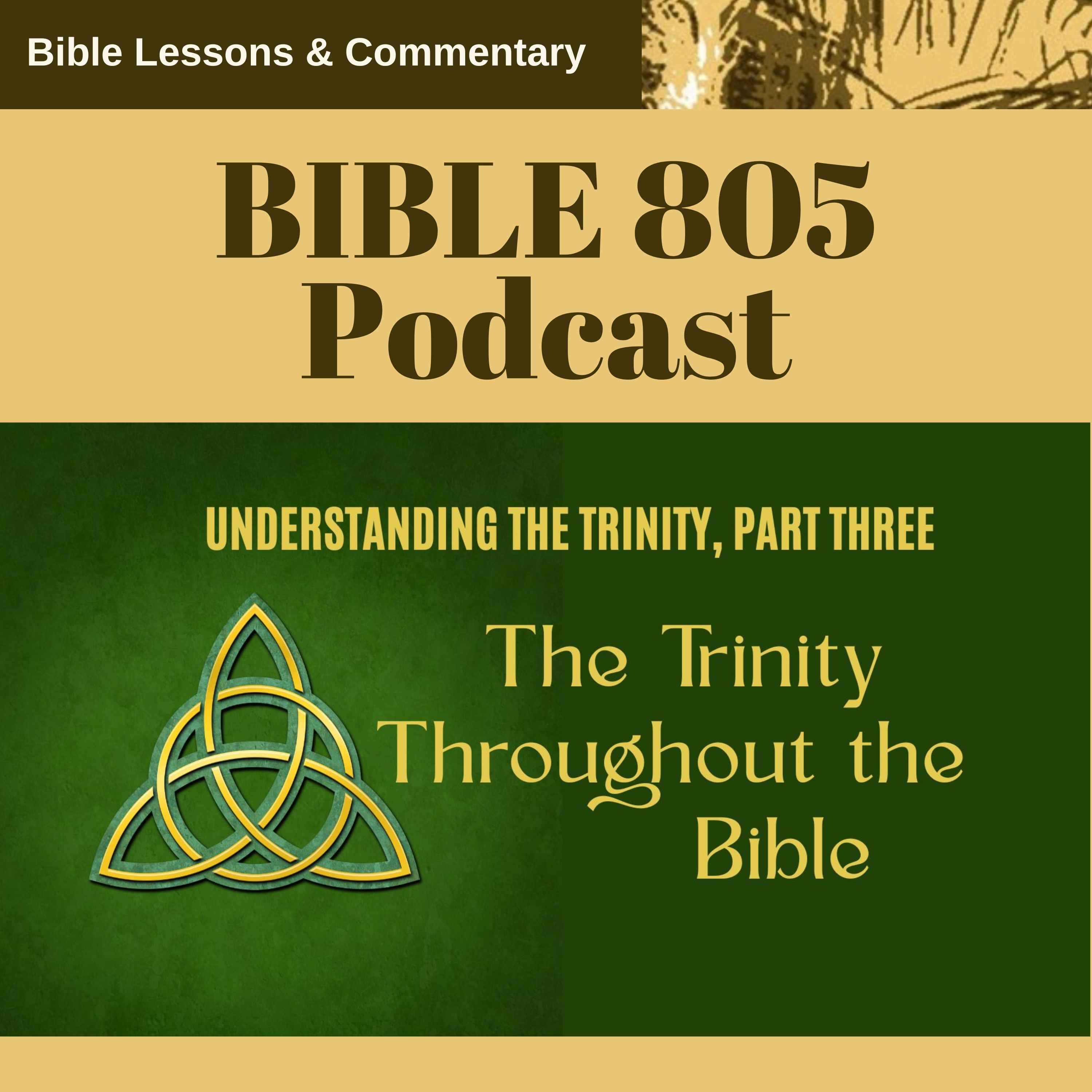 LESSON, Understanding the Trinity, part Three, The Trinity Throughout the Bible episode artwork