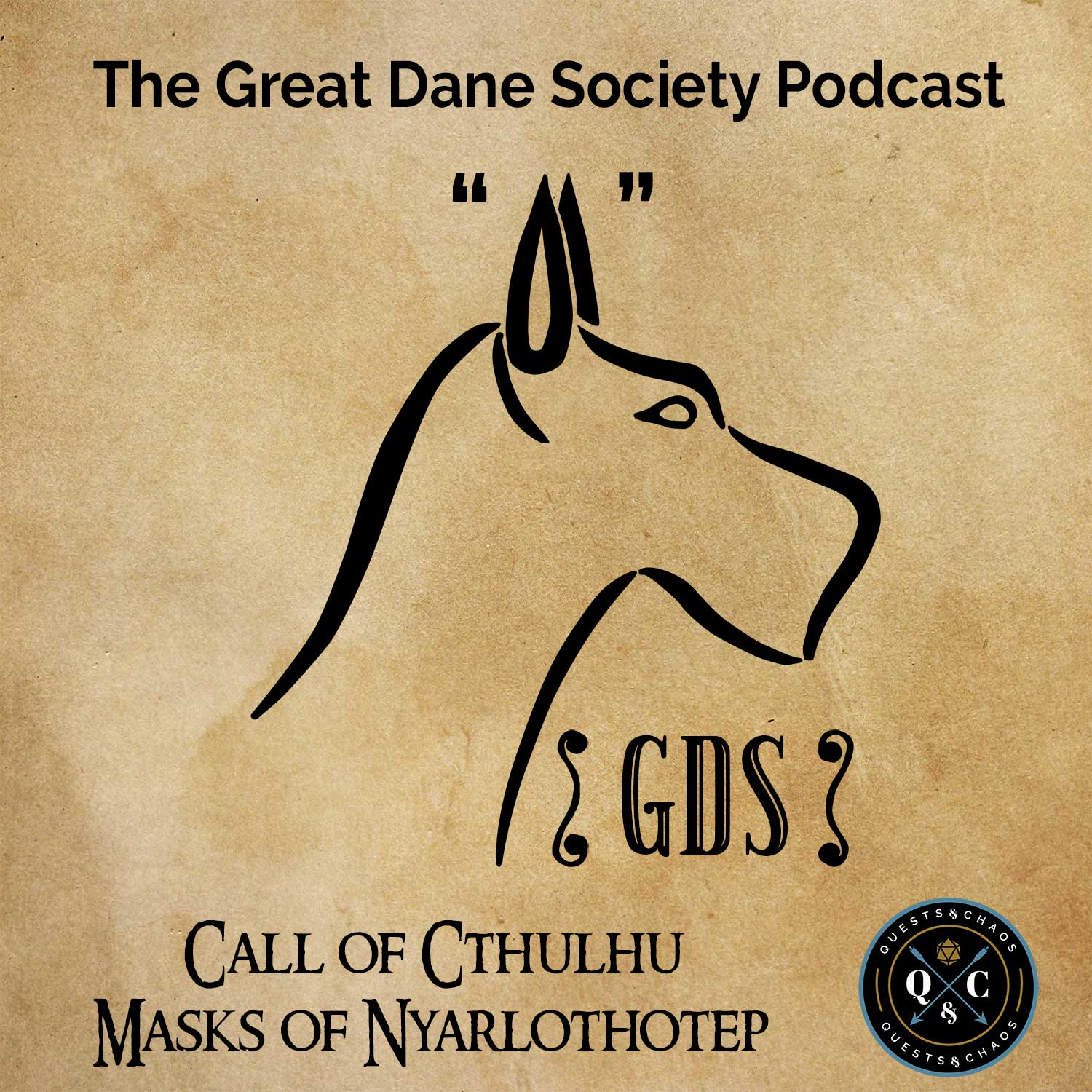 Artwork for podcast Great Dane Society  Call of Cthulhu