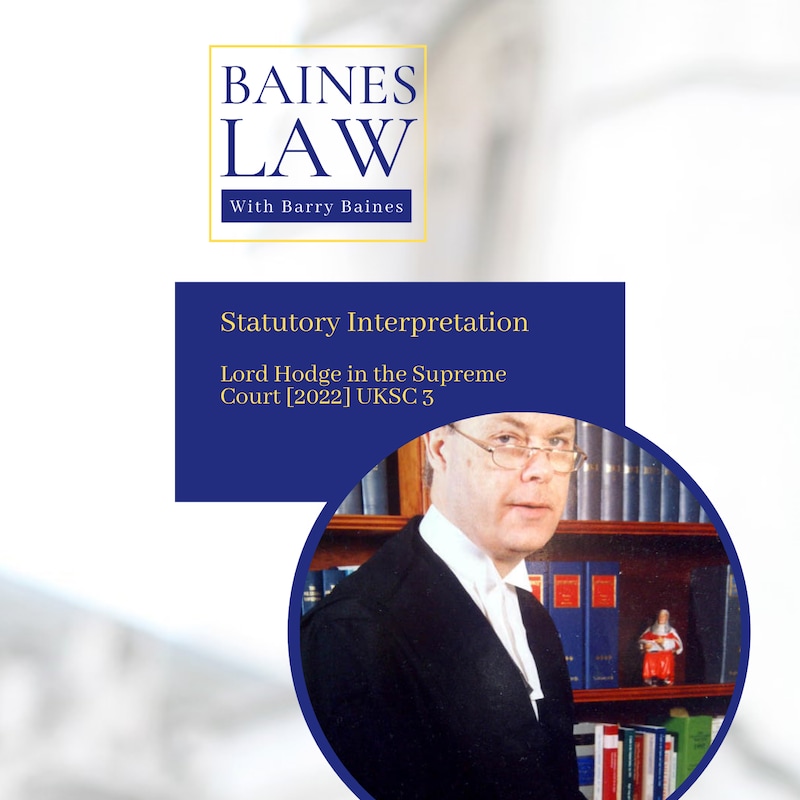 Artwork for podcast Baines Law