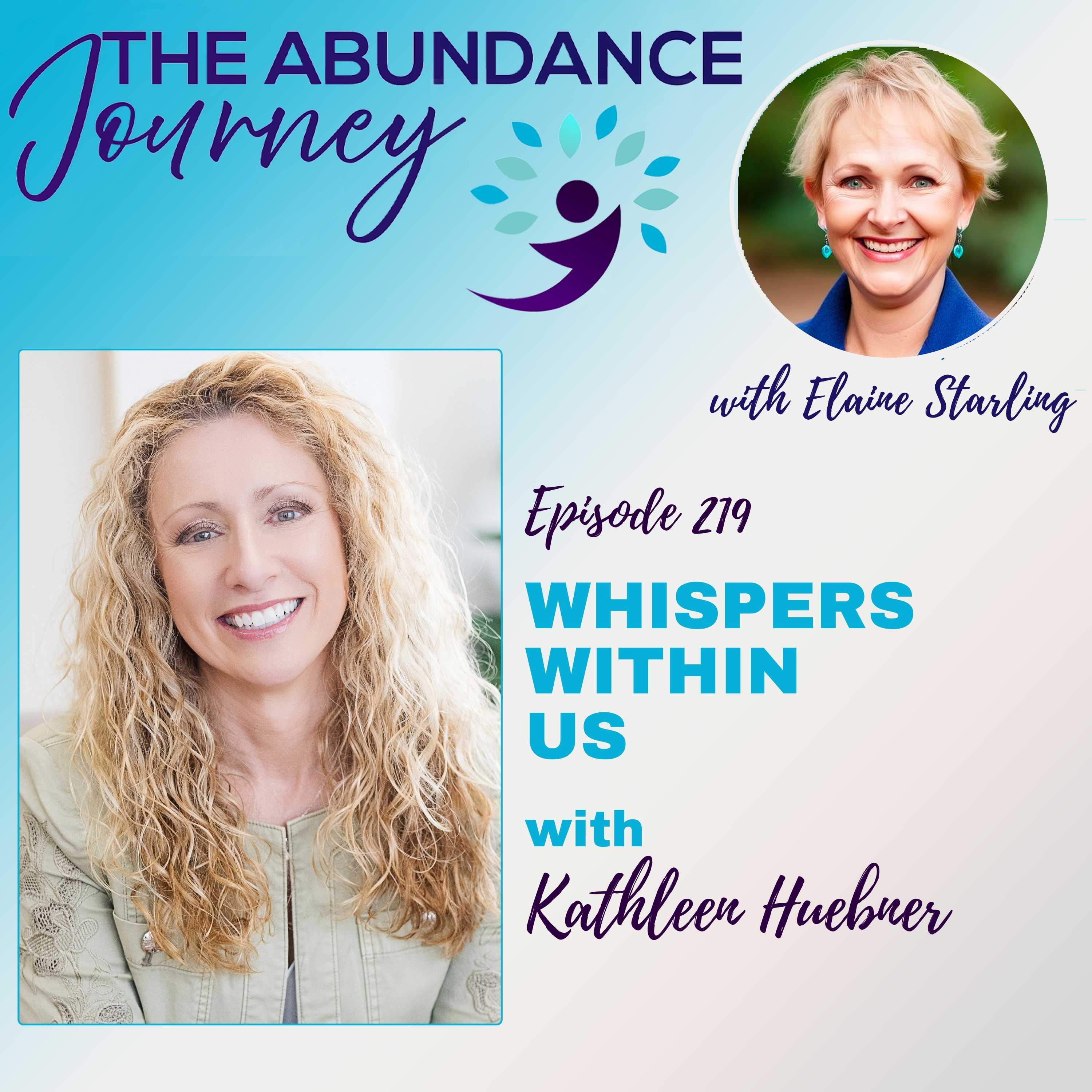 Whispers Within Us with Kathleen Huebner episode artwork