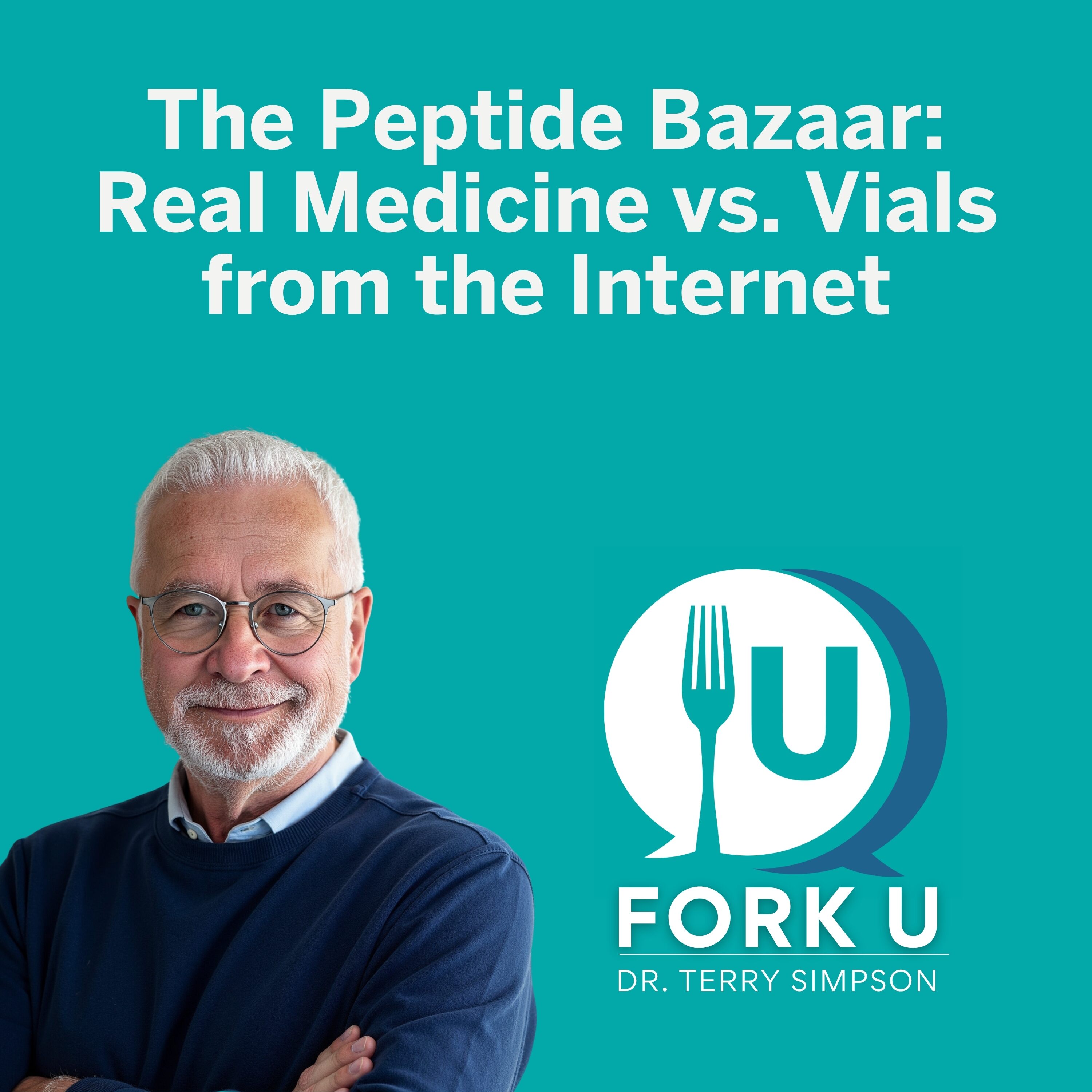 The Peptide Bazaar: Real Medicine vs. Vials from the Internet episode artwork