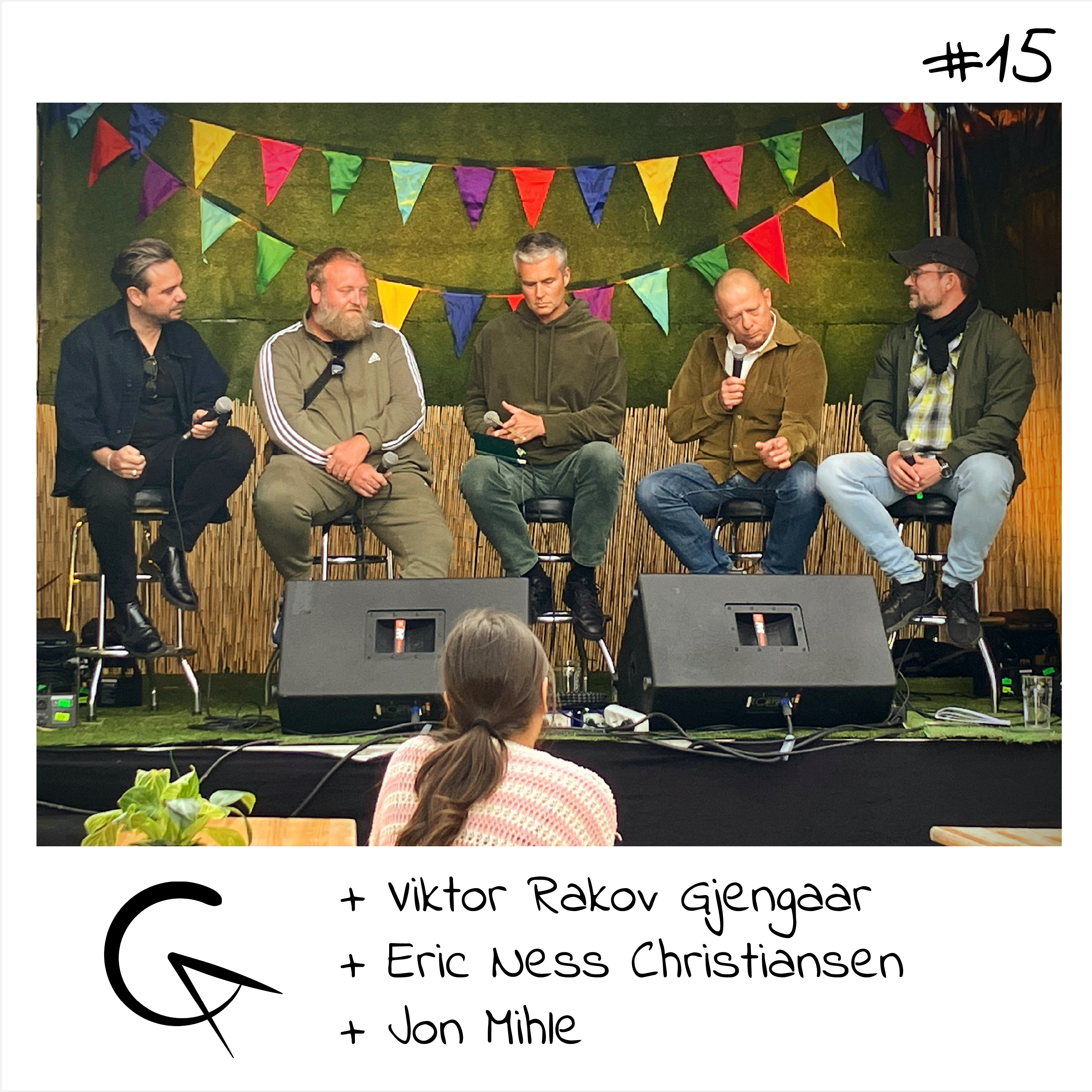 #15 – Viktor Rakov Gjengaar, Eric Ness Christiansen og Jon Mihle. Festival-spesial: Trenger byen kunst?