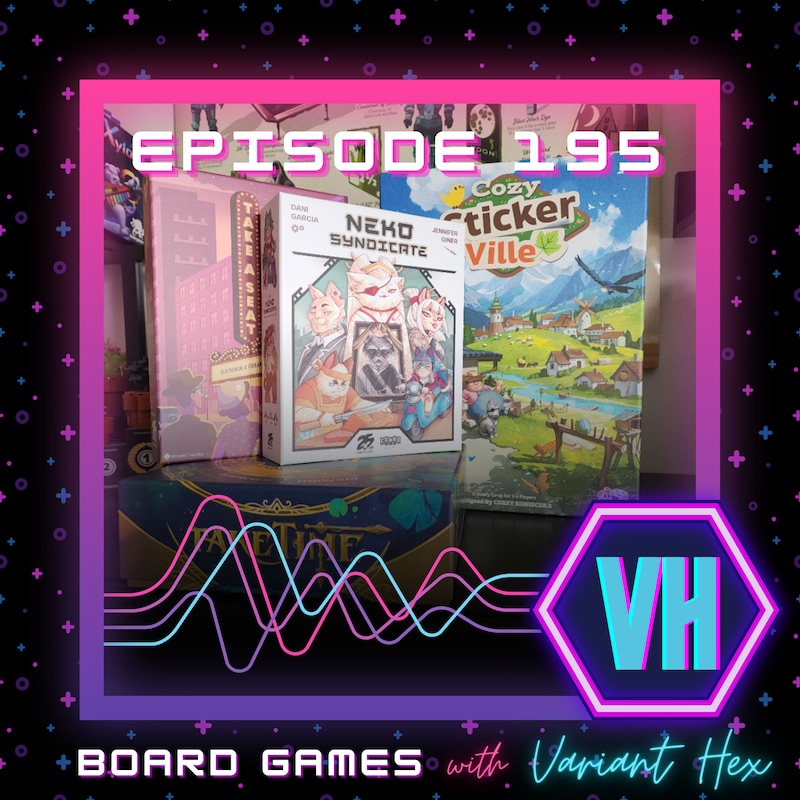 Artwork for podcast BOARD GAMES with Variant Hex
