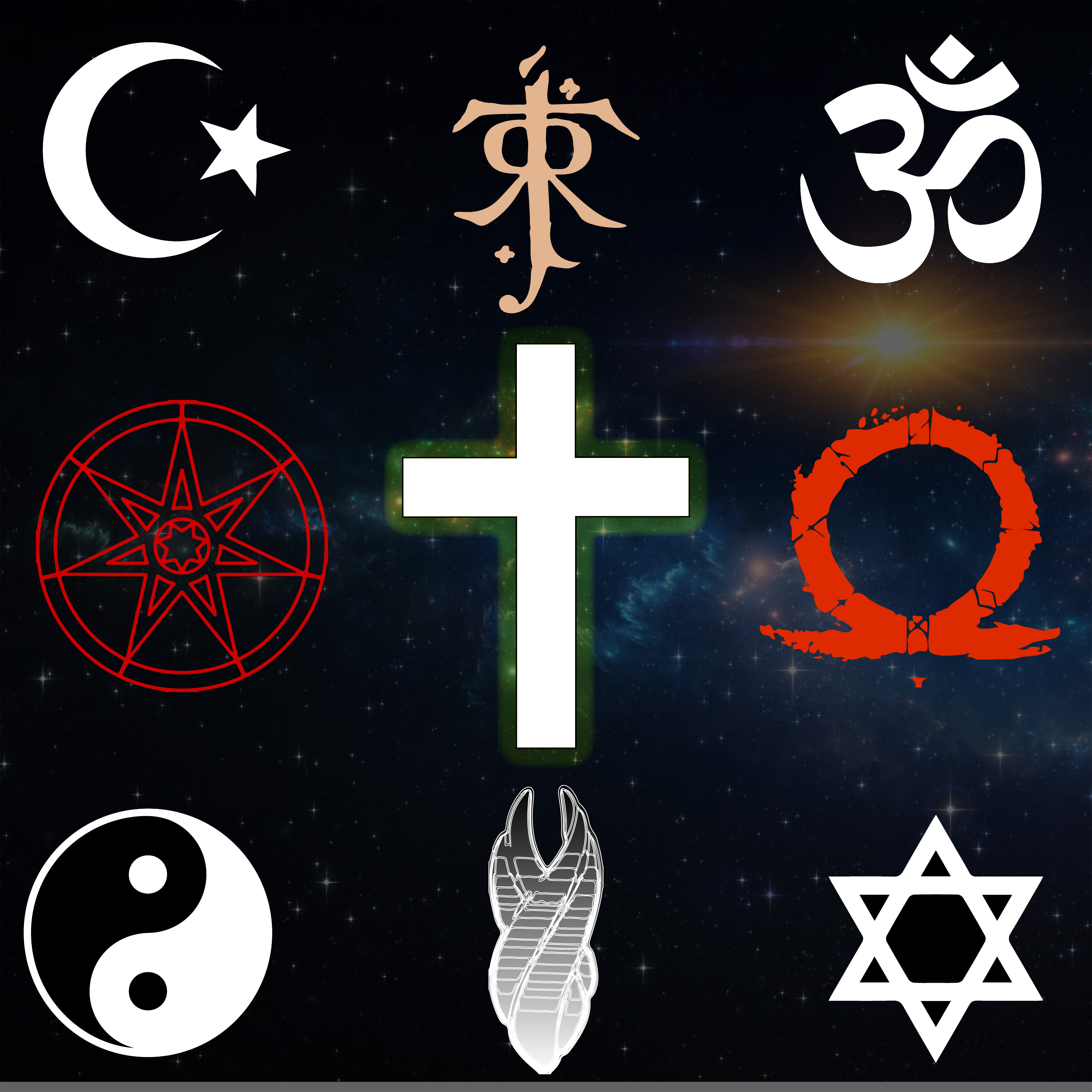 Which religions are represented in The Dresden Files?