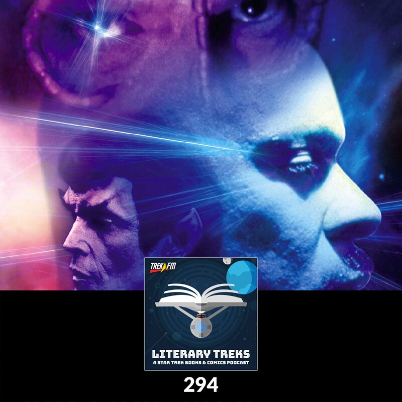 Artwork for podcast Literary Treks: A Star Trek Books and Comics Podcast
