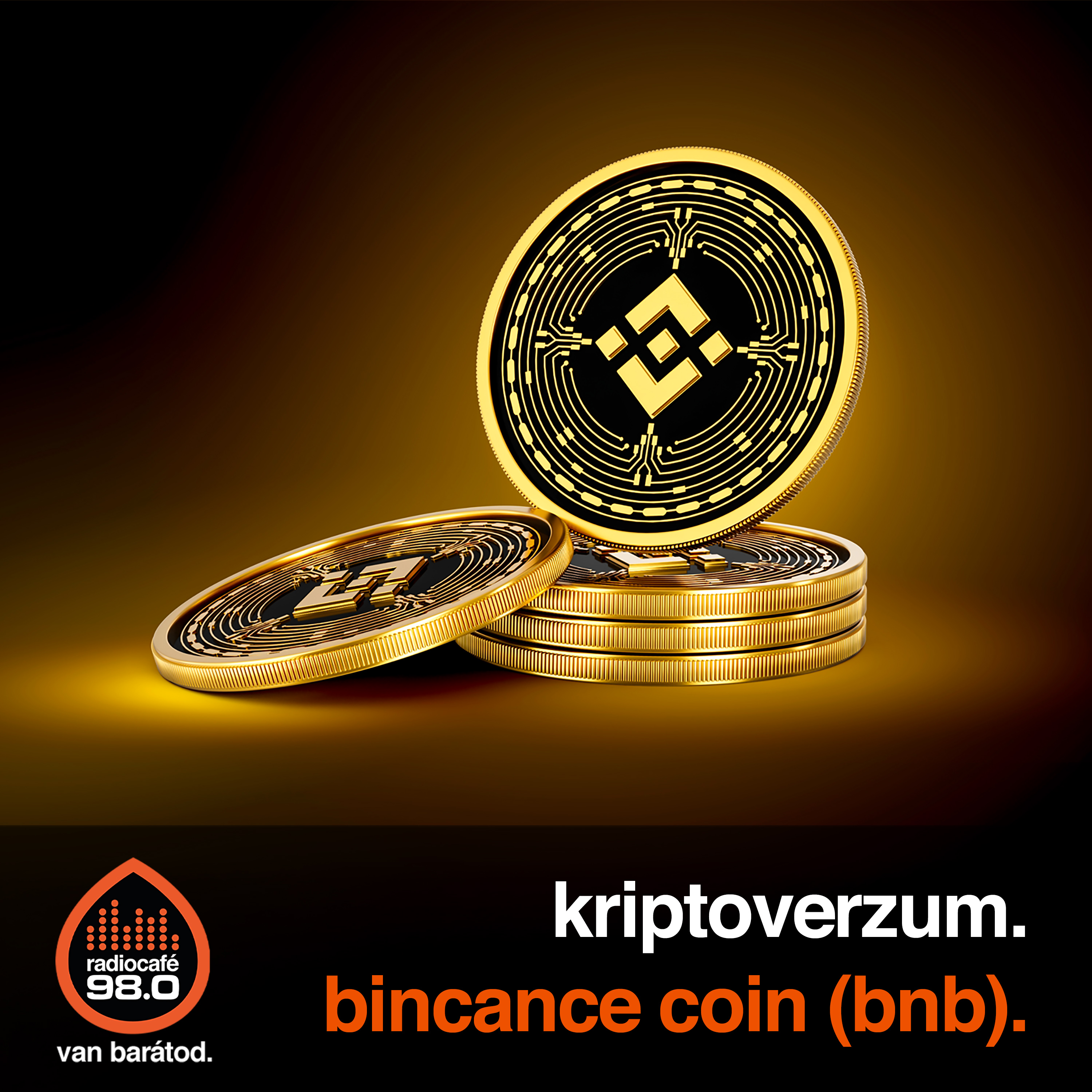 #128 - Tőzsde, blokklánc és kriptodeviza - a legnagyobb 10 között a Binance Coin (2025-11-05) episode artwork
