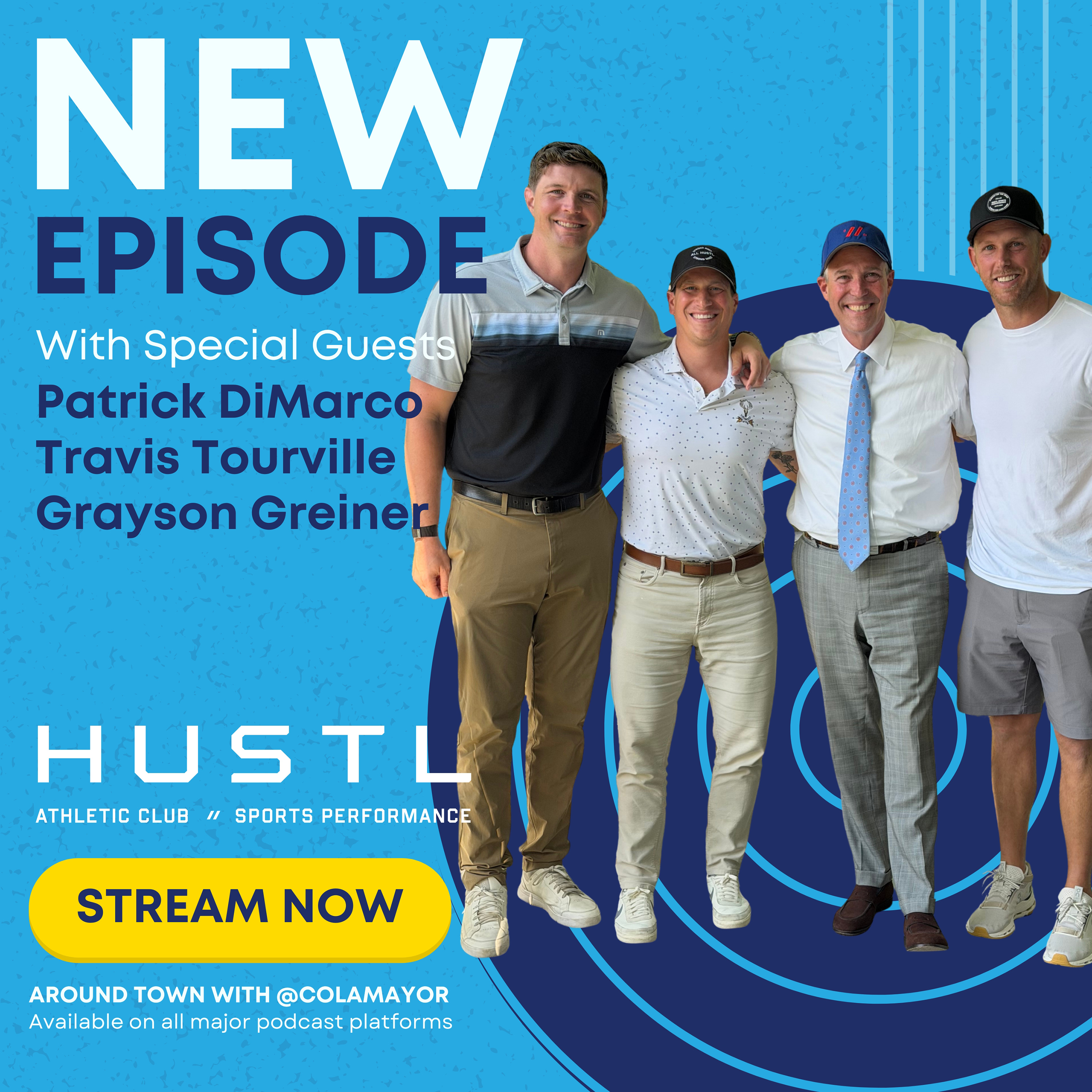 More Than Training: Inside Columbia’s New HUSTL Sports Performance Facility with Patrick DiMarco, Travis Tourville and Grayson Greiner