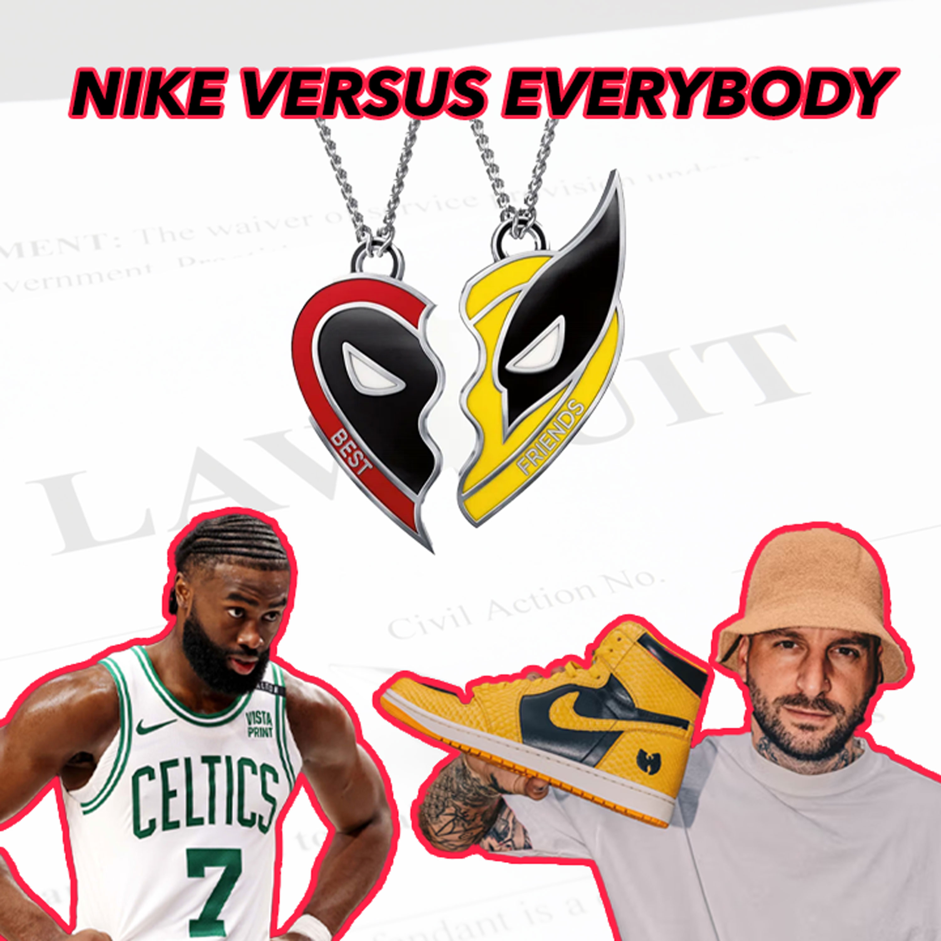 Nike Sues The Surgeon, Olympic Sneakers & Jaylen Brown Tears, Deadpool & Wolverine