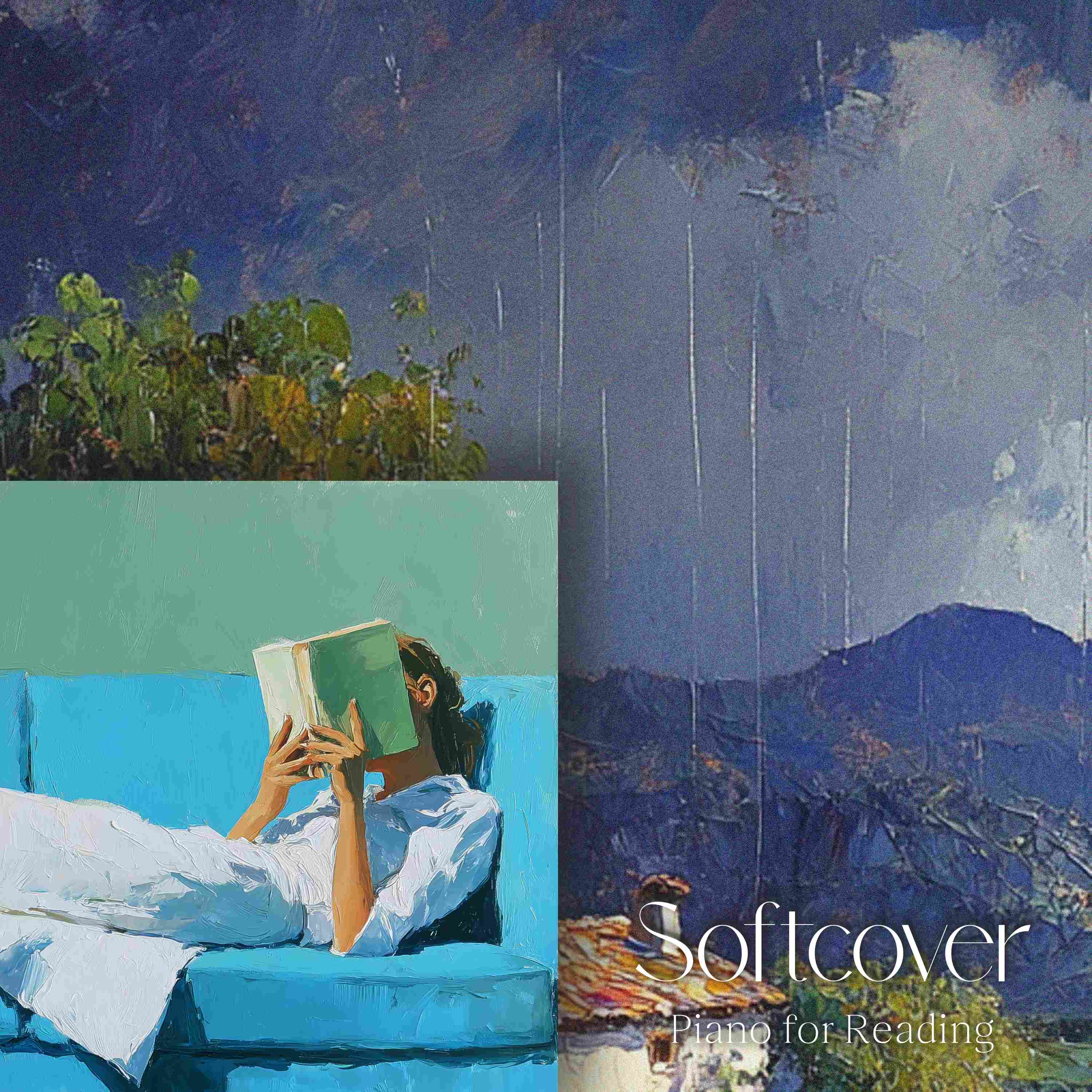 Calm Piano for Reading with Distant Rain - 2 Hours - "Mount Moon" episode artwork