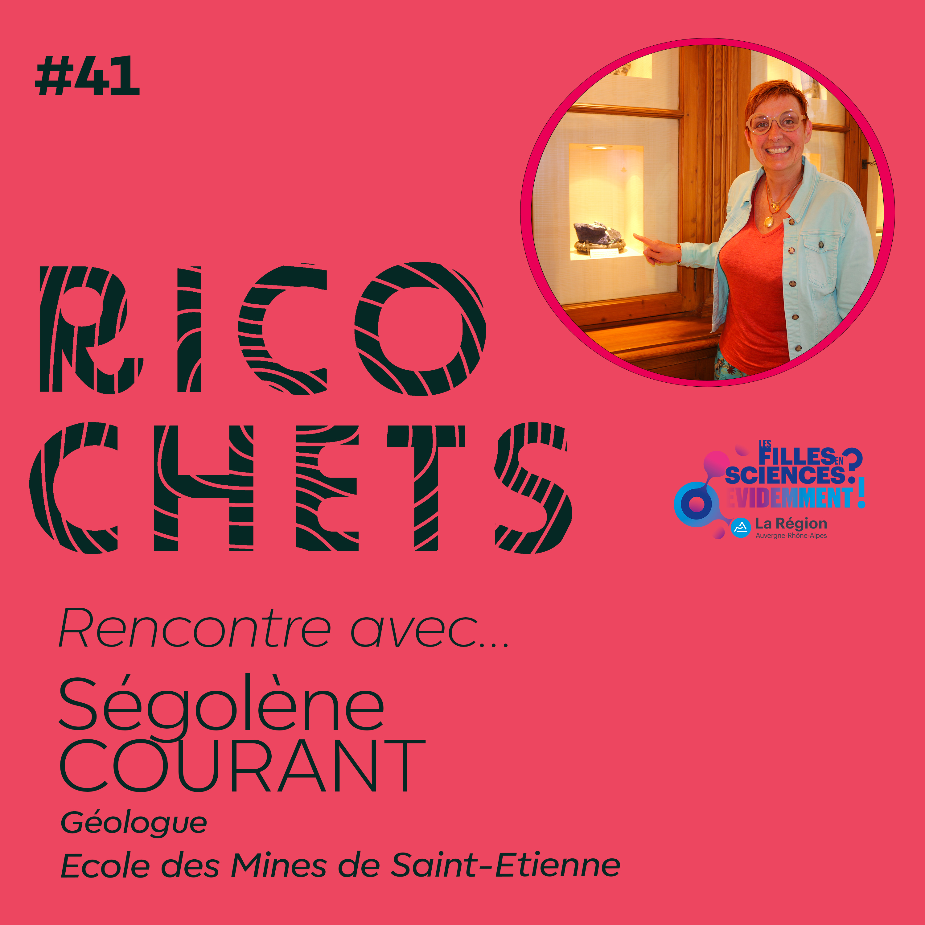 Ricochets #41 : 5 questions à... Ségolène Courant episode artwork