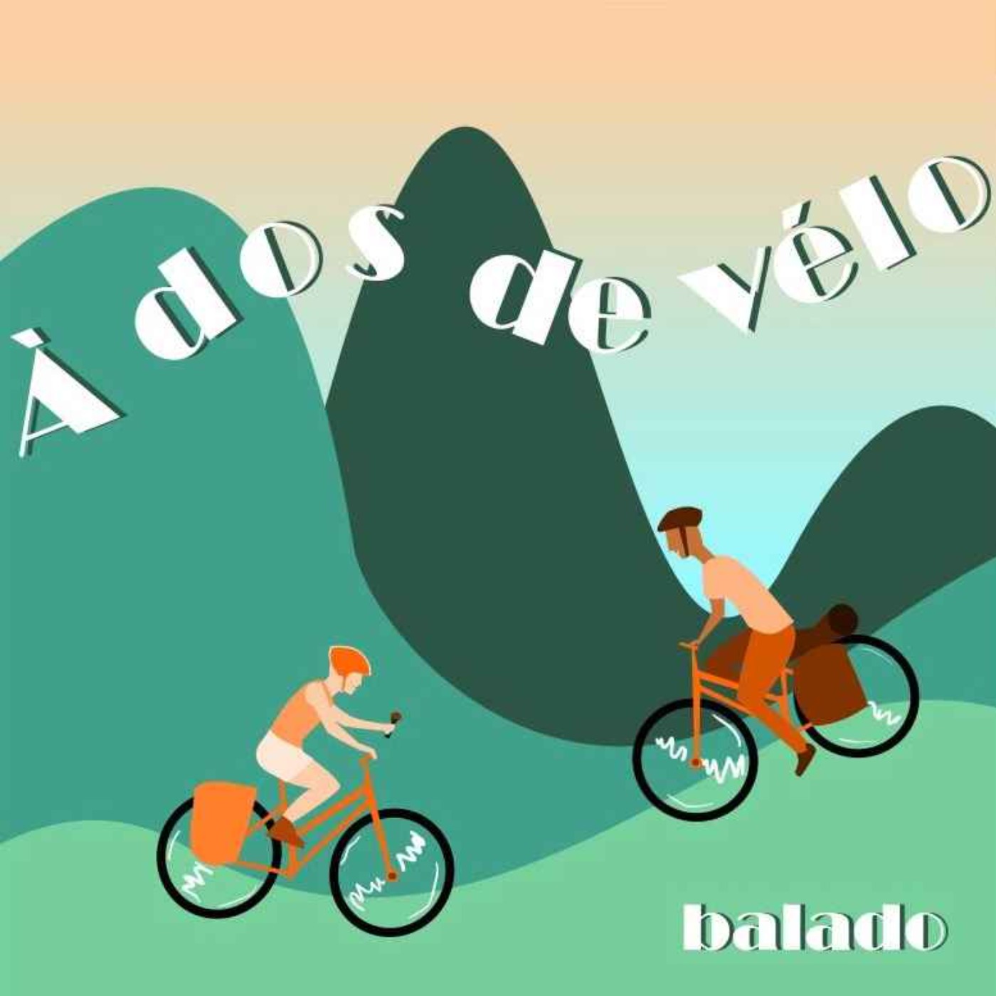 À dos de vélo