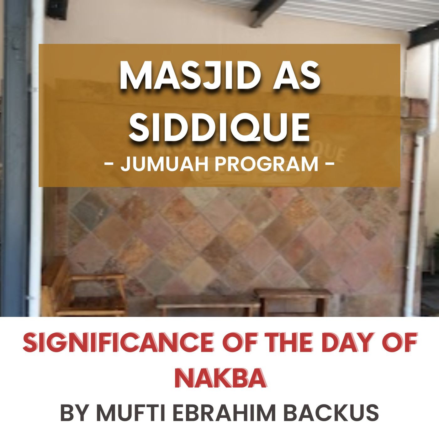 230512_Significance of the day of Nakba by Mufti Ebrahim Backus