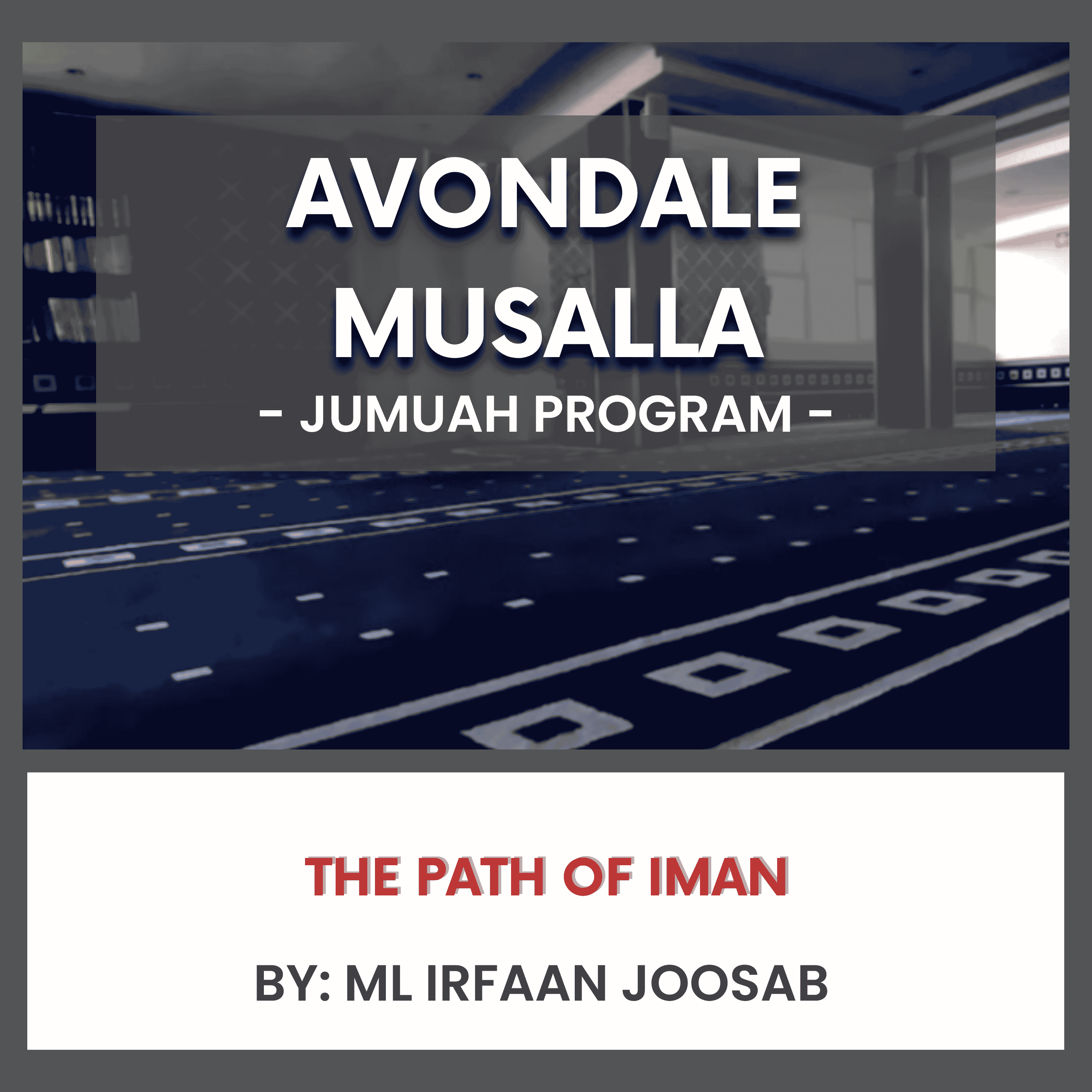 The Path of Iman by ML Irfaan Joosab episode artwork