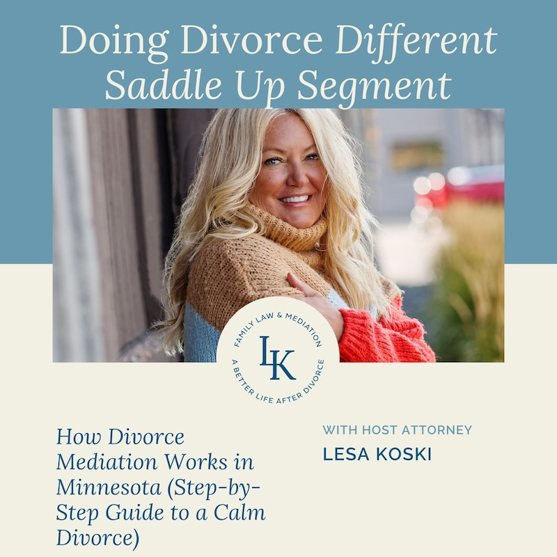 Artwork for podcast Doing Divorce Different with Lesa Koski