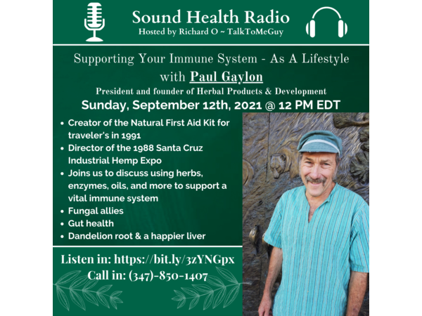 Supporting your Immune System - As a Lifestyle with Paul Gaylon episode artwork