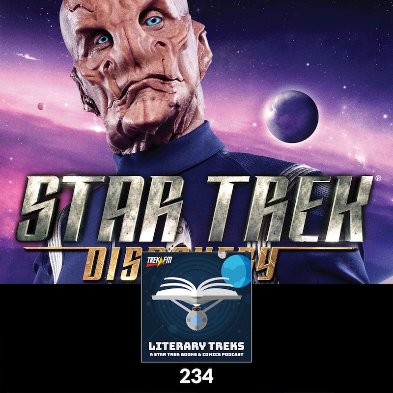 Artwork for podcast Literary Treks: A Star Trek Books and Comics Podcast